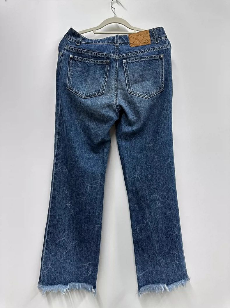 Chanel Chanel Full-print jeans Size 24" / US 00 / IT 34 - 2 Thumbnail