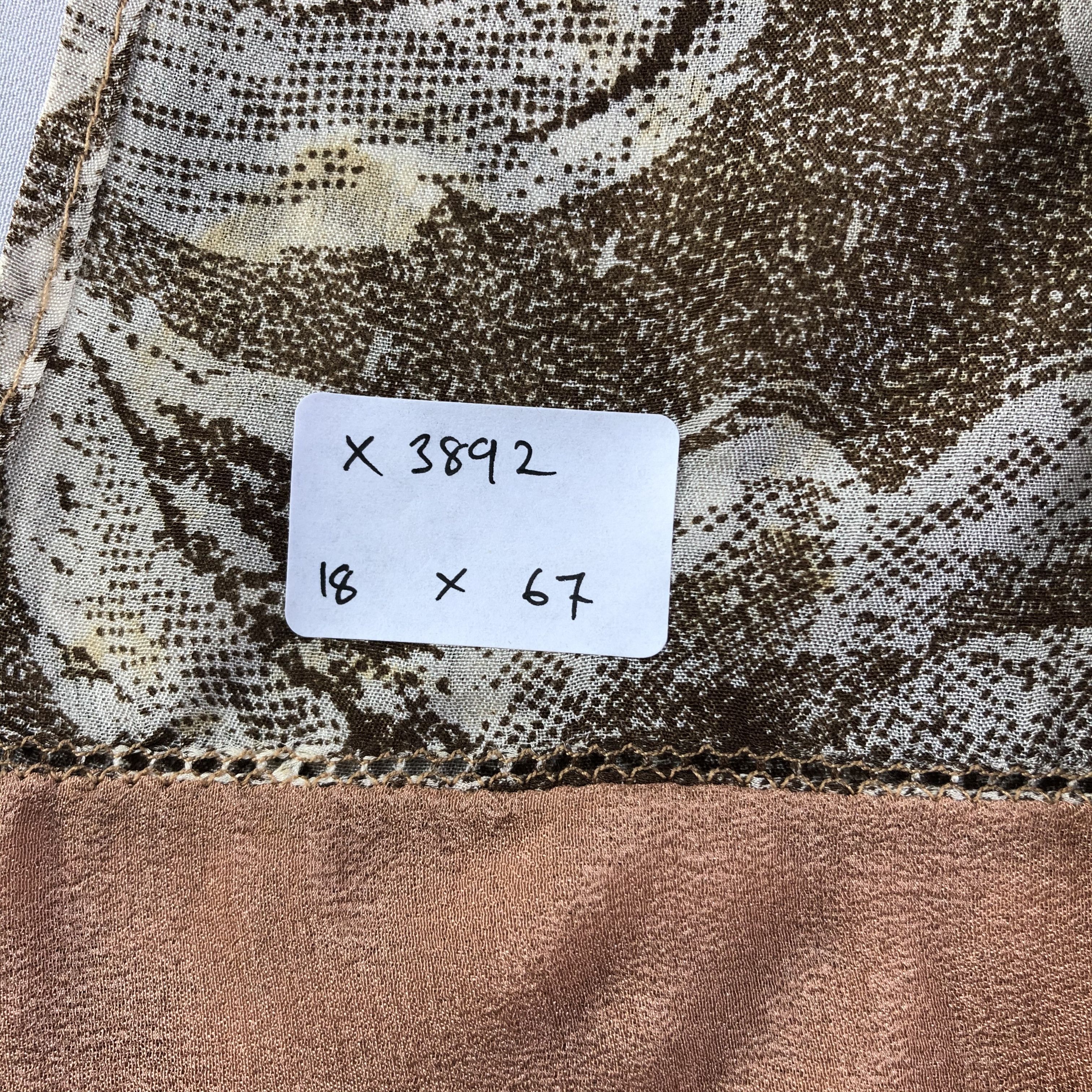 Vintage Vintage Silk Scarf Size ONE SIZE - 11 Thumbnail