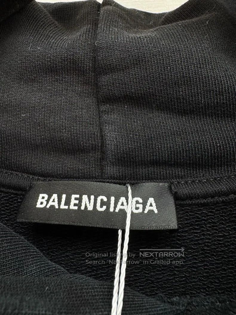 Balenciaga Balenciaga Hooded Sweatshirt Size US M / EU 48-50 / 2 - 2 Thumbnail
