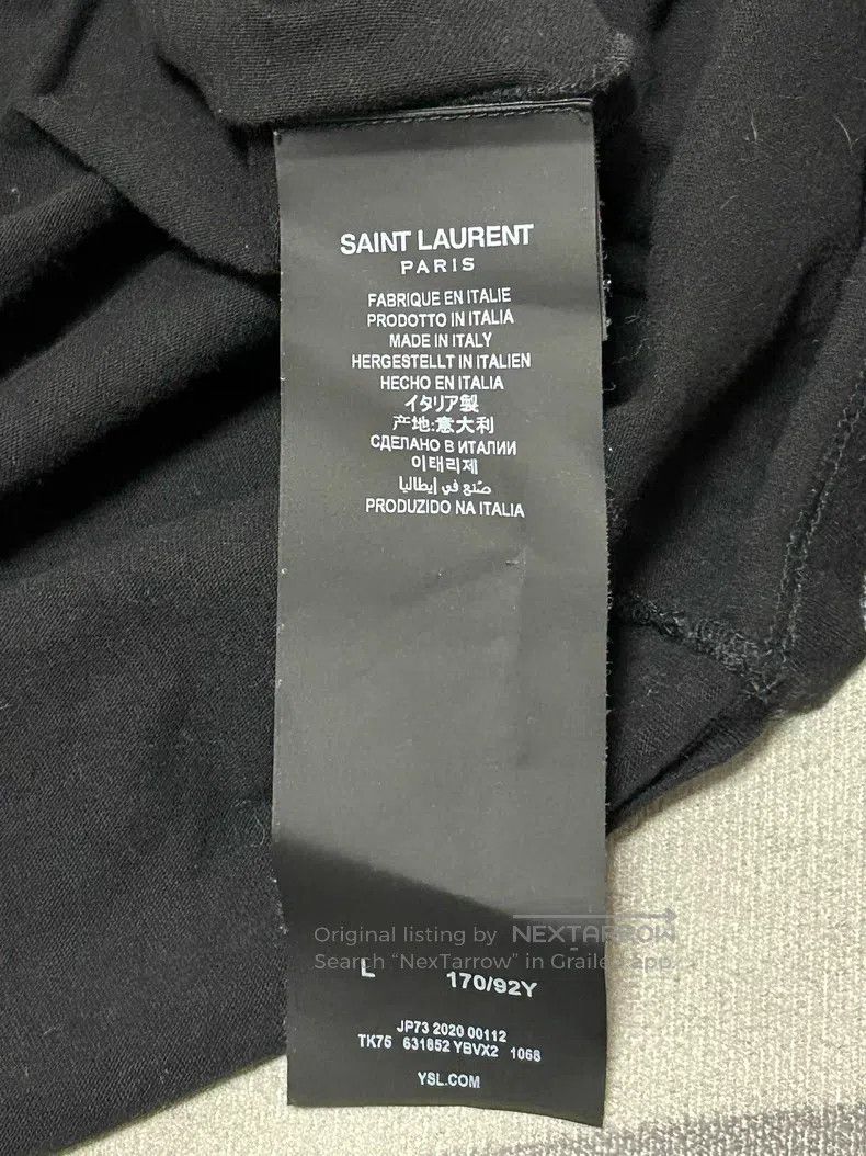 Saint Laurent Paris Saint Laurent Paris Short-sleeve T-shirt with classic Disn Size US L / EU 52-54 / 3 - 6 Thumbnail