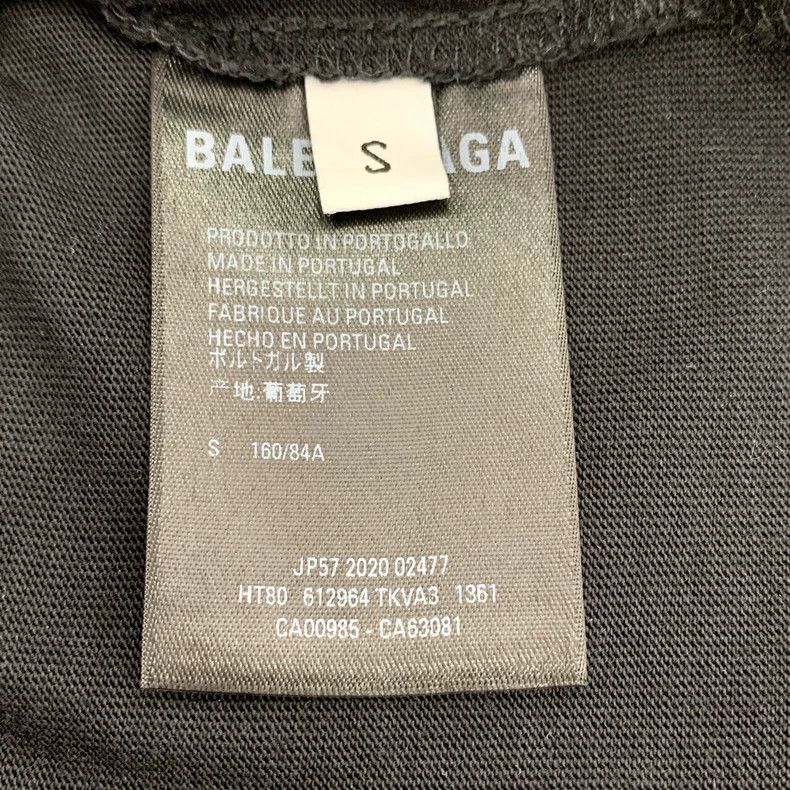 Balenciaga Balenciaga Dissolved smiley face printed crew neck black c Size US S / EU 44-46 / 1 - 7 Thumbnail