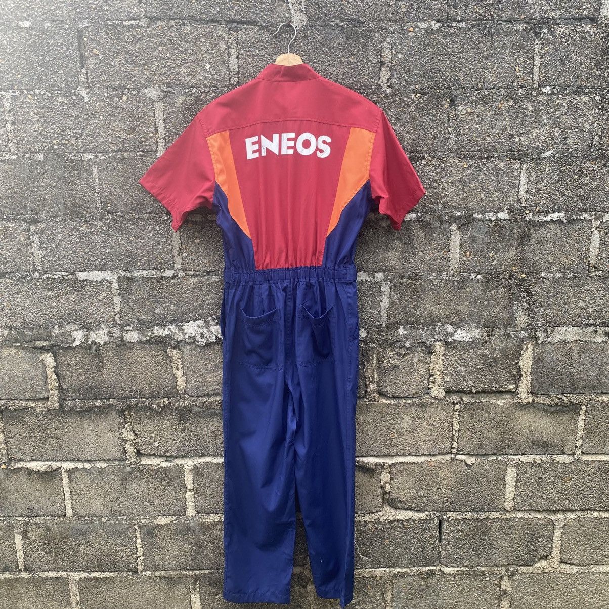 Japanese Brand Vintage Japan Jdn Eneos Oil Jumpsuit Coveralls Short Sleeve Size US 34 / EU 50 - 7 Thumbnail