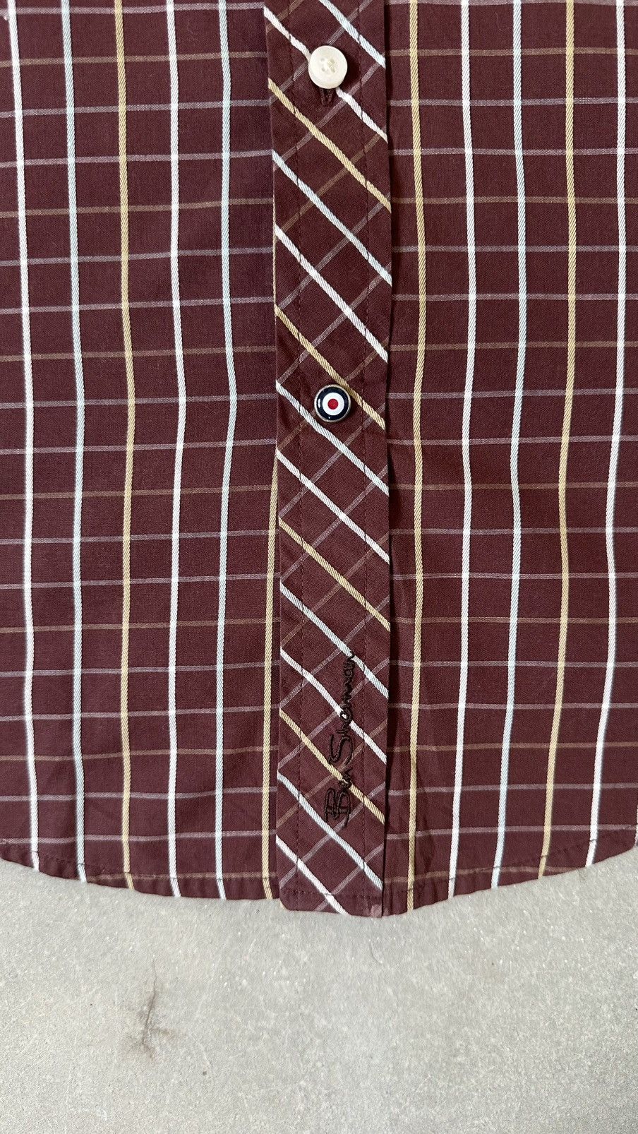 Ben Sherman VINTAGE BEN SHERMAN CHECKERED MODS SHIRT Size US M / EU 48-50 / 2 - 7 Thumbnail