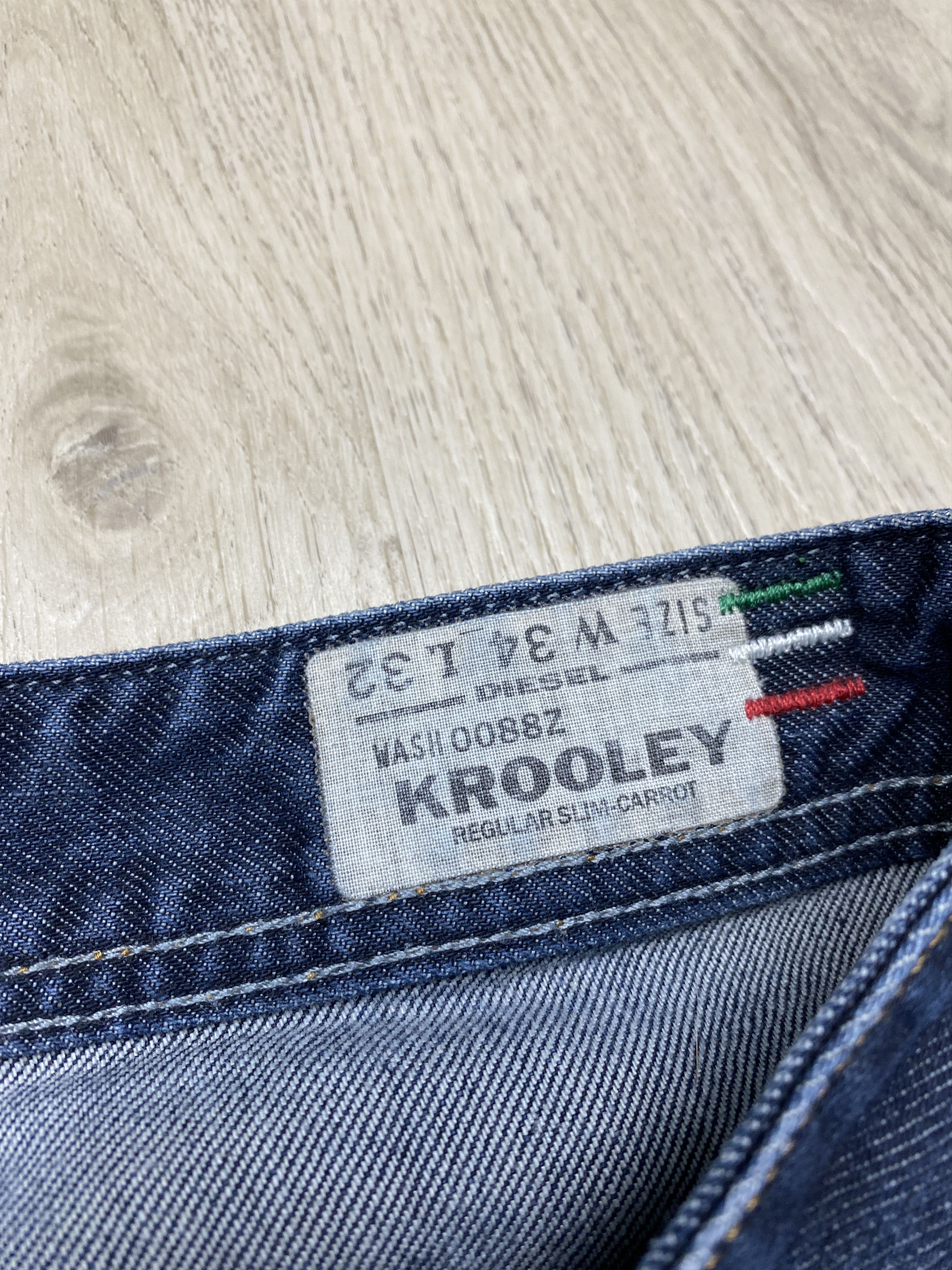 Diesel Diesel Krooley Vintage Mens Denim Pants Jeans Size US 34 / EU 50 - 4 Thumbnail