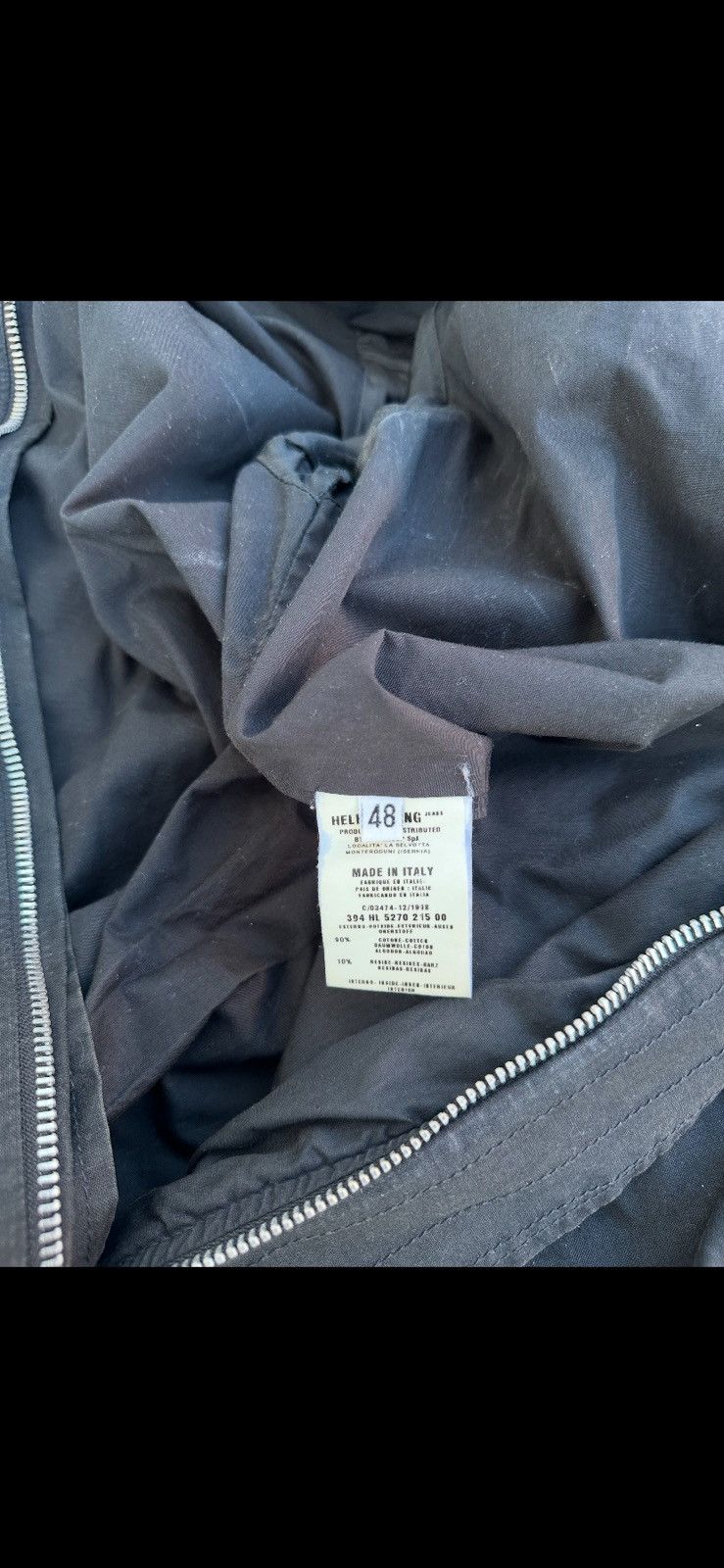 Helmut Lang × Vintage 1998 Helmut Lang Archive Military Quad Pocket Zip Up Jacket Size US M / EU 48-50 / 2 - 5 Thumbnail
