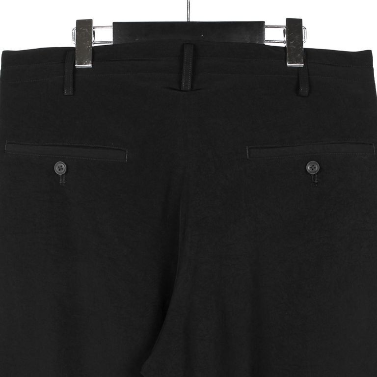 Yohji Yamamoto Yohji Yamamoto Pour Homme - TUXEDO SLIM PANTS Size US 30 / EU 46 - 6 Thumbnail