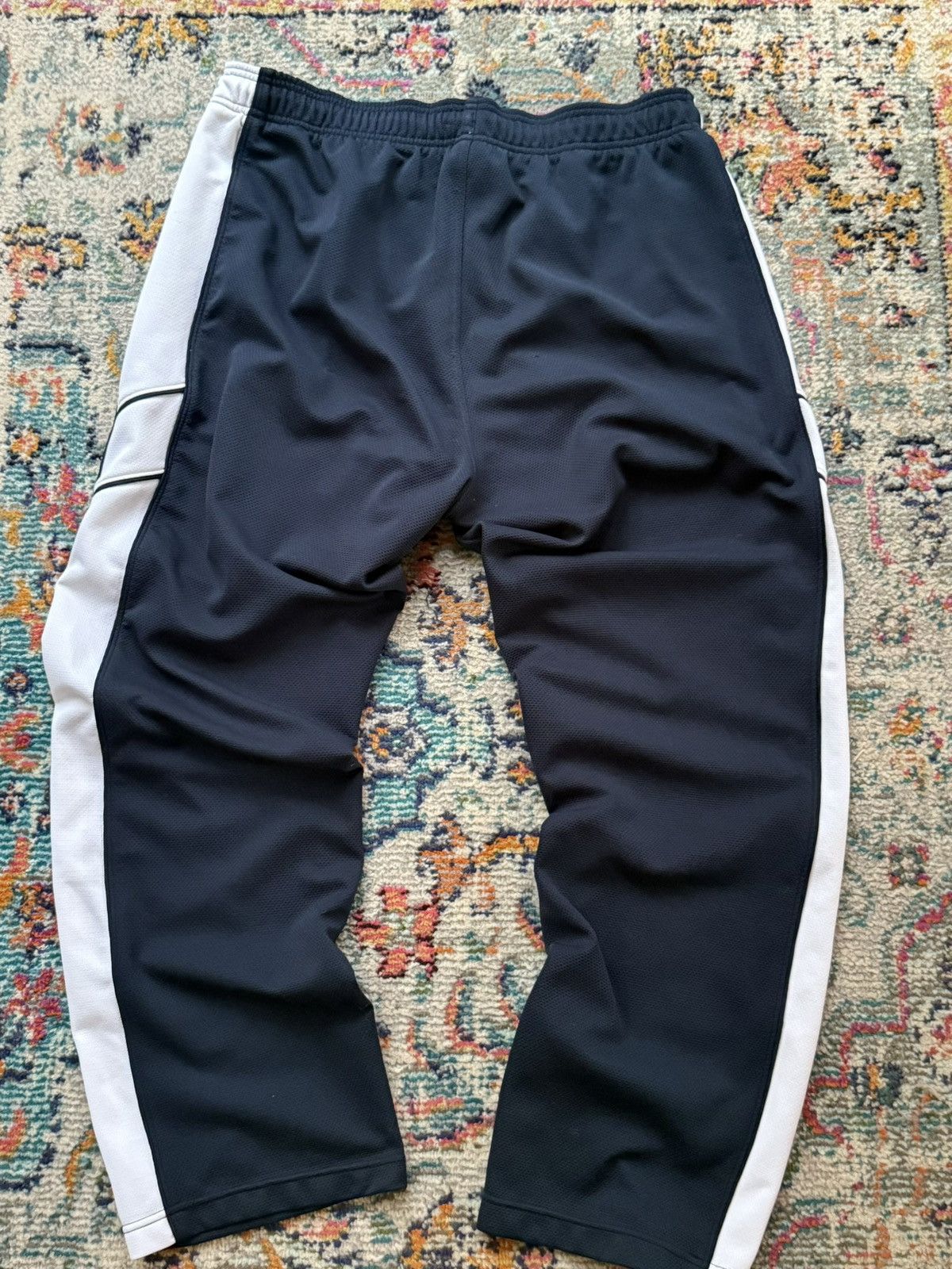 Nike Vintage Nike Navy Mesh Paneled Track Pants Size US 36 / EU 52 - 2 Thumbnail
