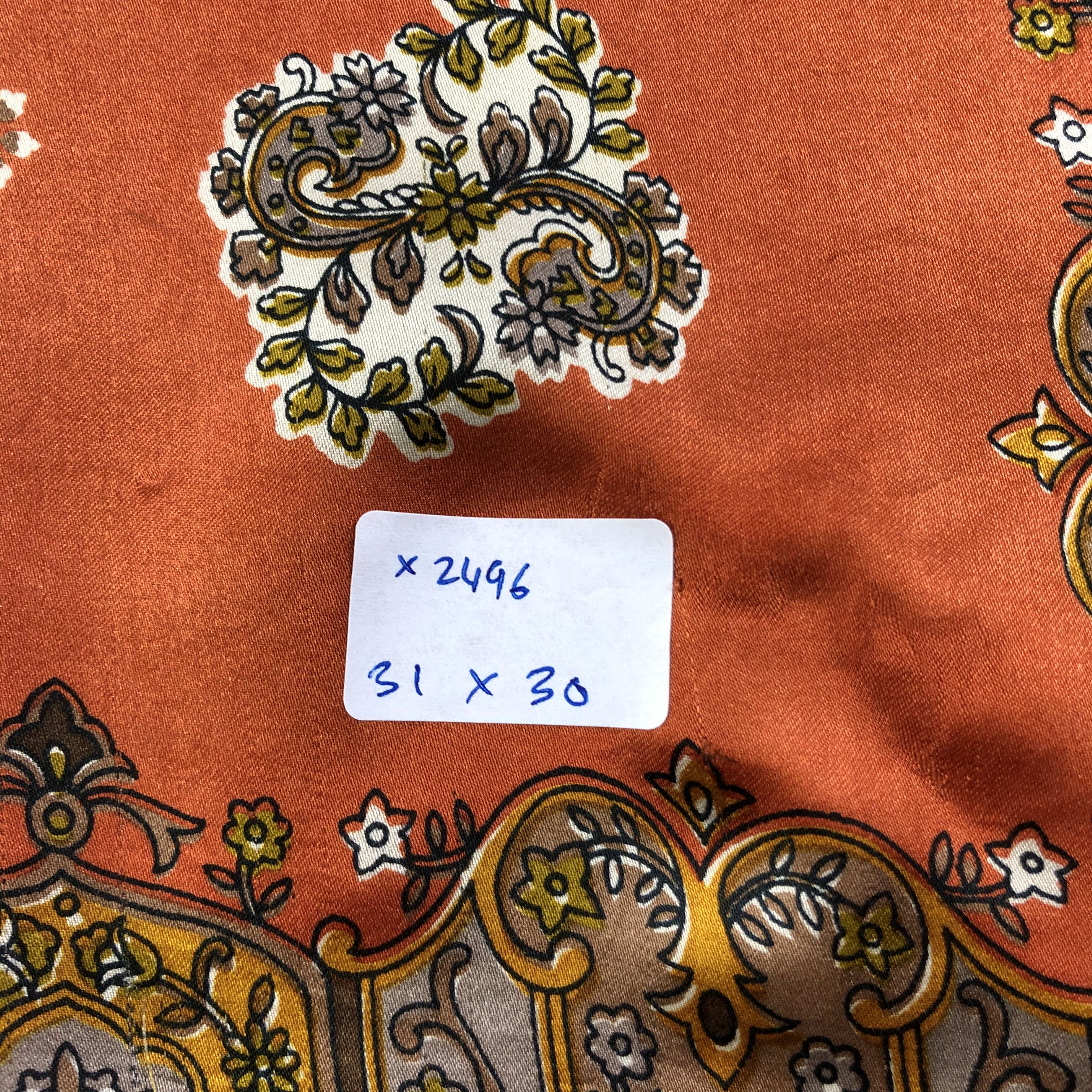 Vintage Vintage Silk Scarf Size ONE SIZE - 6 Thumbnail