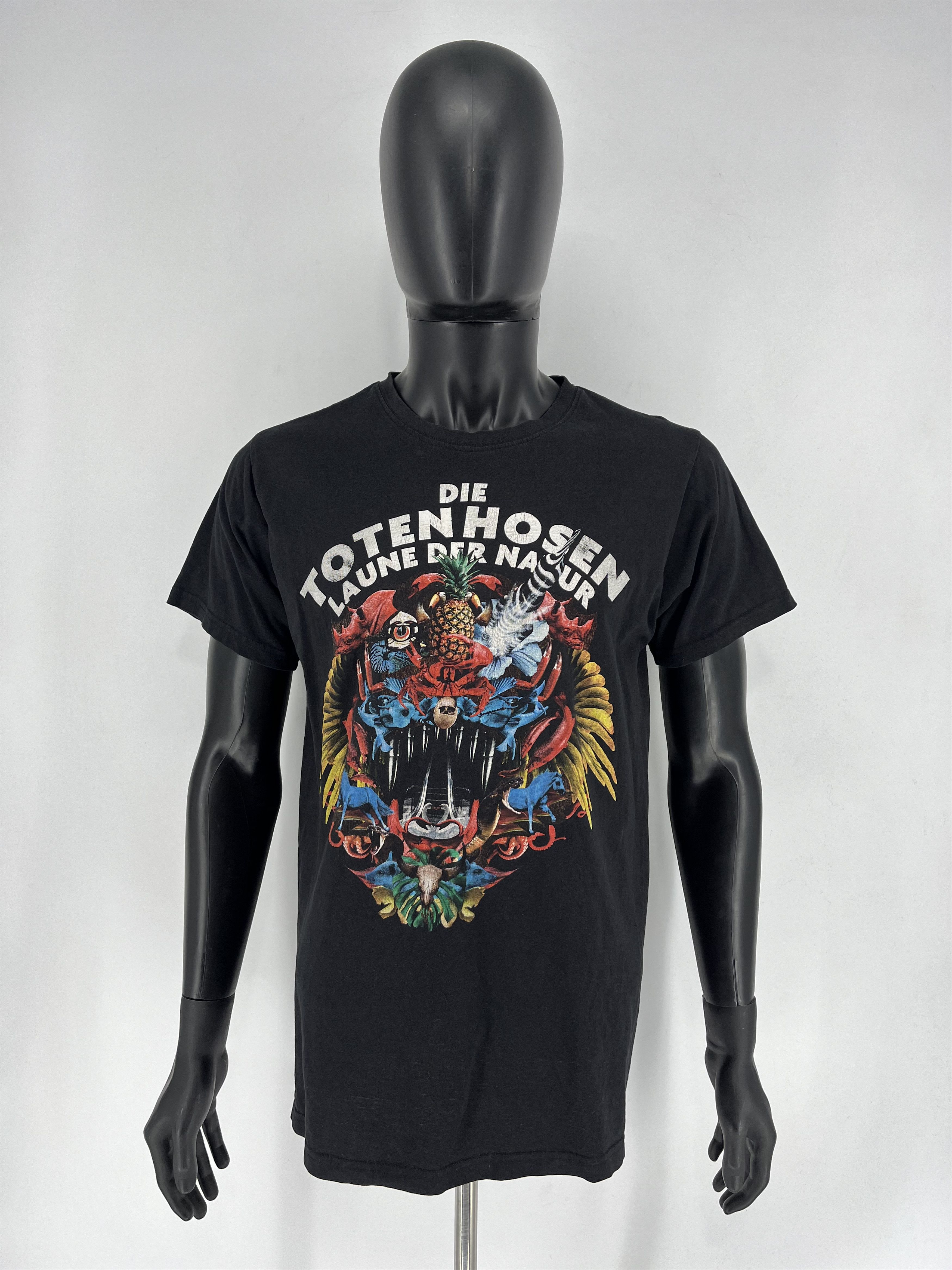 Band Tees × Vintage Die Toten Hosen Laune der Natur 2017 Tour T-Shirt Size M Size US M / EU 48-50 / 2 - 2 Thumbnail