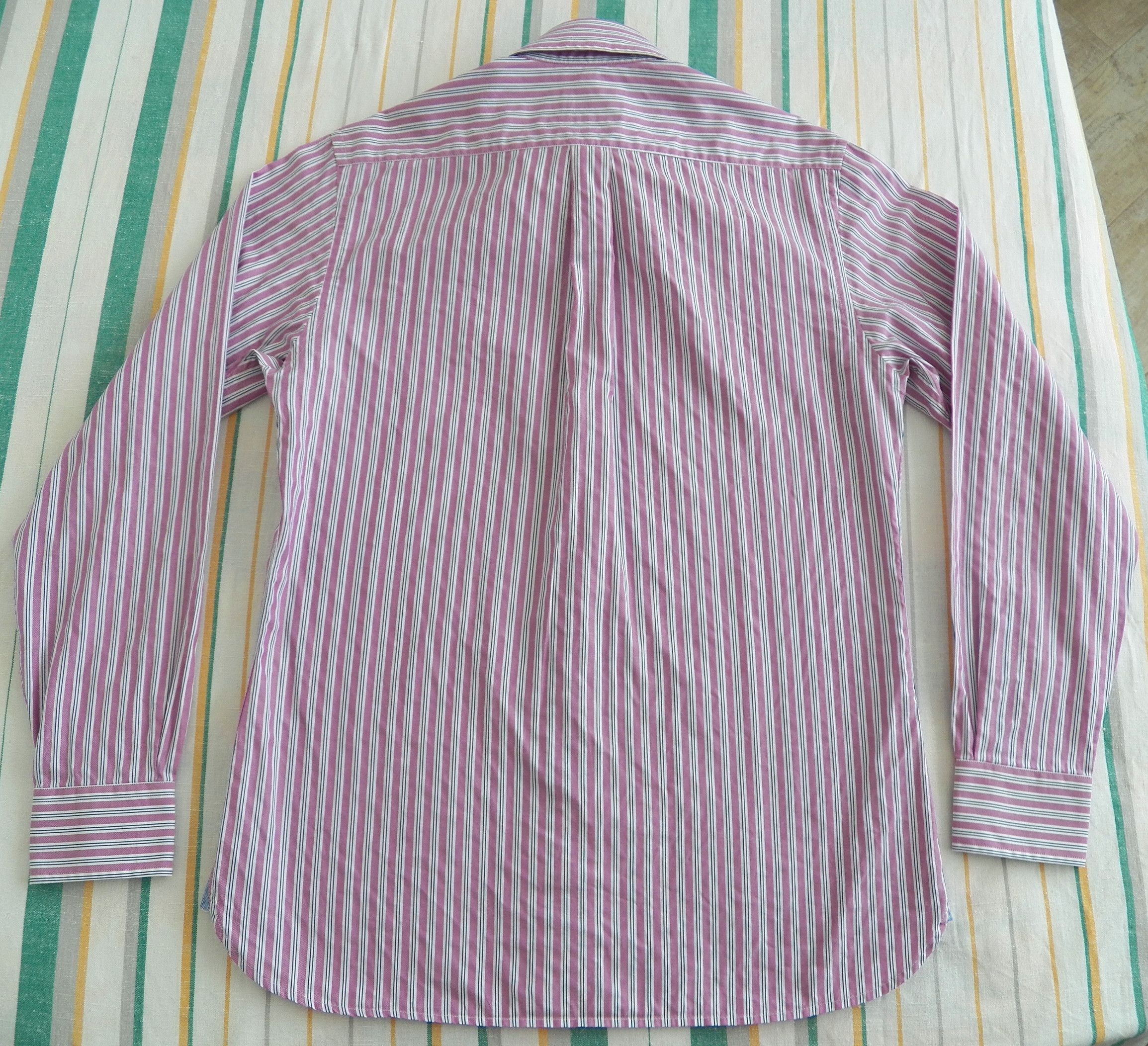 Hackett Hackett Mens Shirt Size M stripe albini italian cotton Size US M / EU 48-50 / 2 - 9 Thumbnail