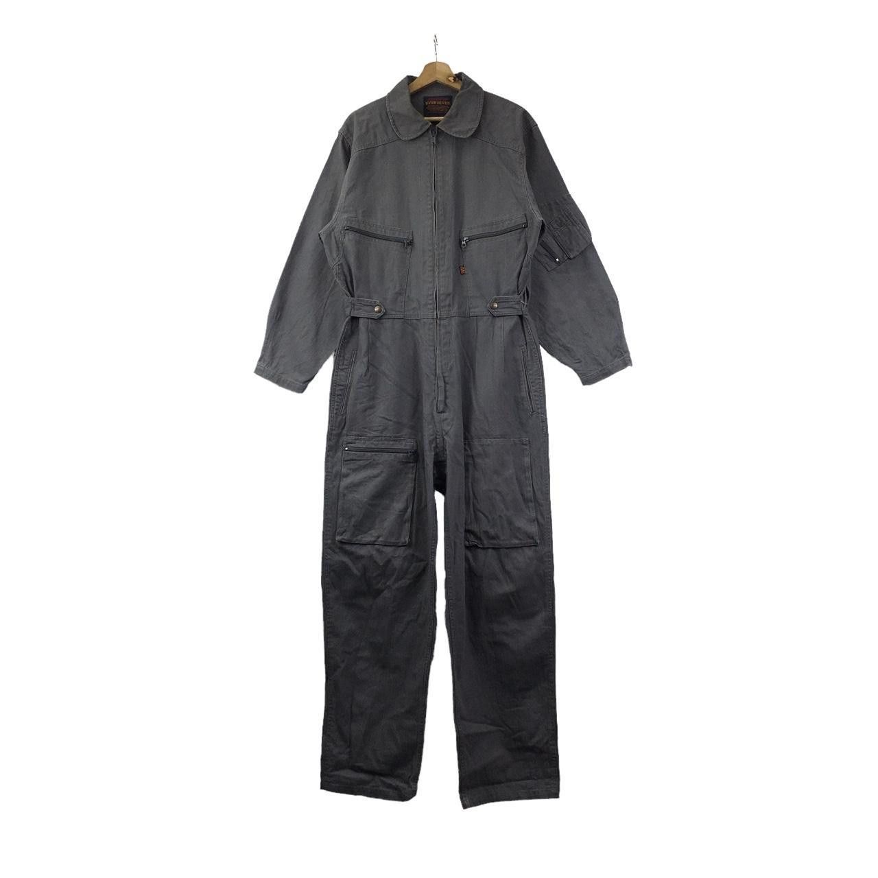 Ever Vtg EVER RIVER JAPAN Multi Functional Workwear Overall Size US 29 - 1 Thumbnail