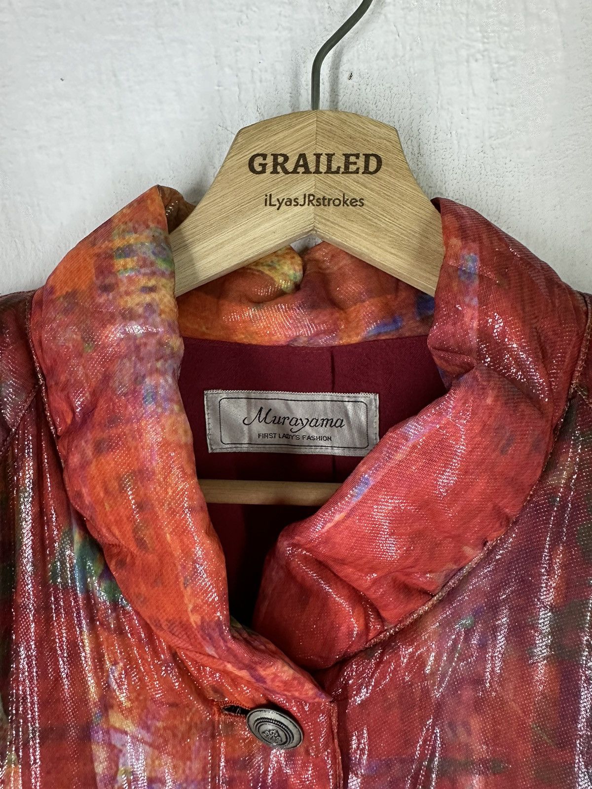 If Six Was Nine × Japanese Brand Vintage Japanese Murayama First Lady’s Fashion Jacket Size US M / EU 48-50 / 2 - 17 Thumbnail