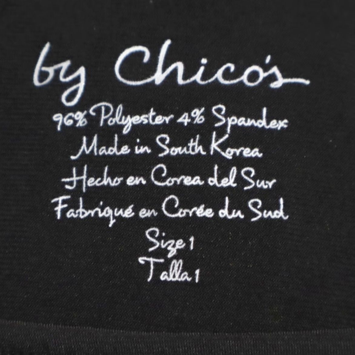 Vintage Chicos Shirt Black Women's 1 Chicos Asymmetrical Stripe Tunic Stretch Solid Shirt 18in Chest 26in Length Womens Size XS / US 0-2 / IT 36-38 - 5 Thumbnail