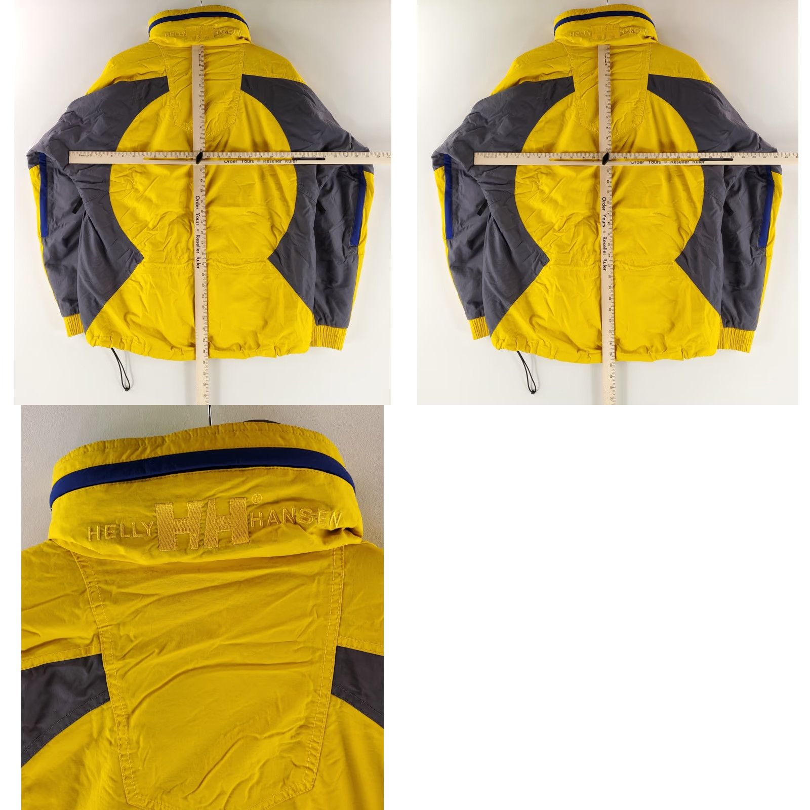 Helly Hansen Helly Hansen Jacket Mens L Yellow Helly Tech Full Zip Ski Snow Size US L / EU 52-54 / 3 - 8 Thumbnail