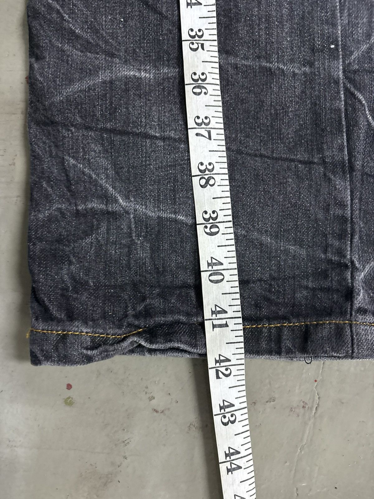 Japanese Brand Nylaus Double Waist Denim Jeans Studded Size US 32 / EU 48 - 21 Thumbnail