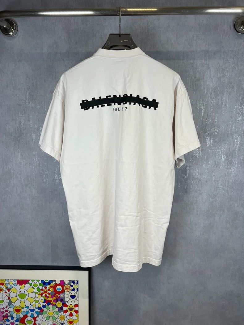 Balenciaga Balenciaga Block letter short sleeve Size US S / EU 44-46 / 1 - 2 Thumbnail