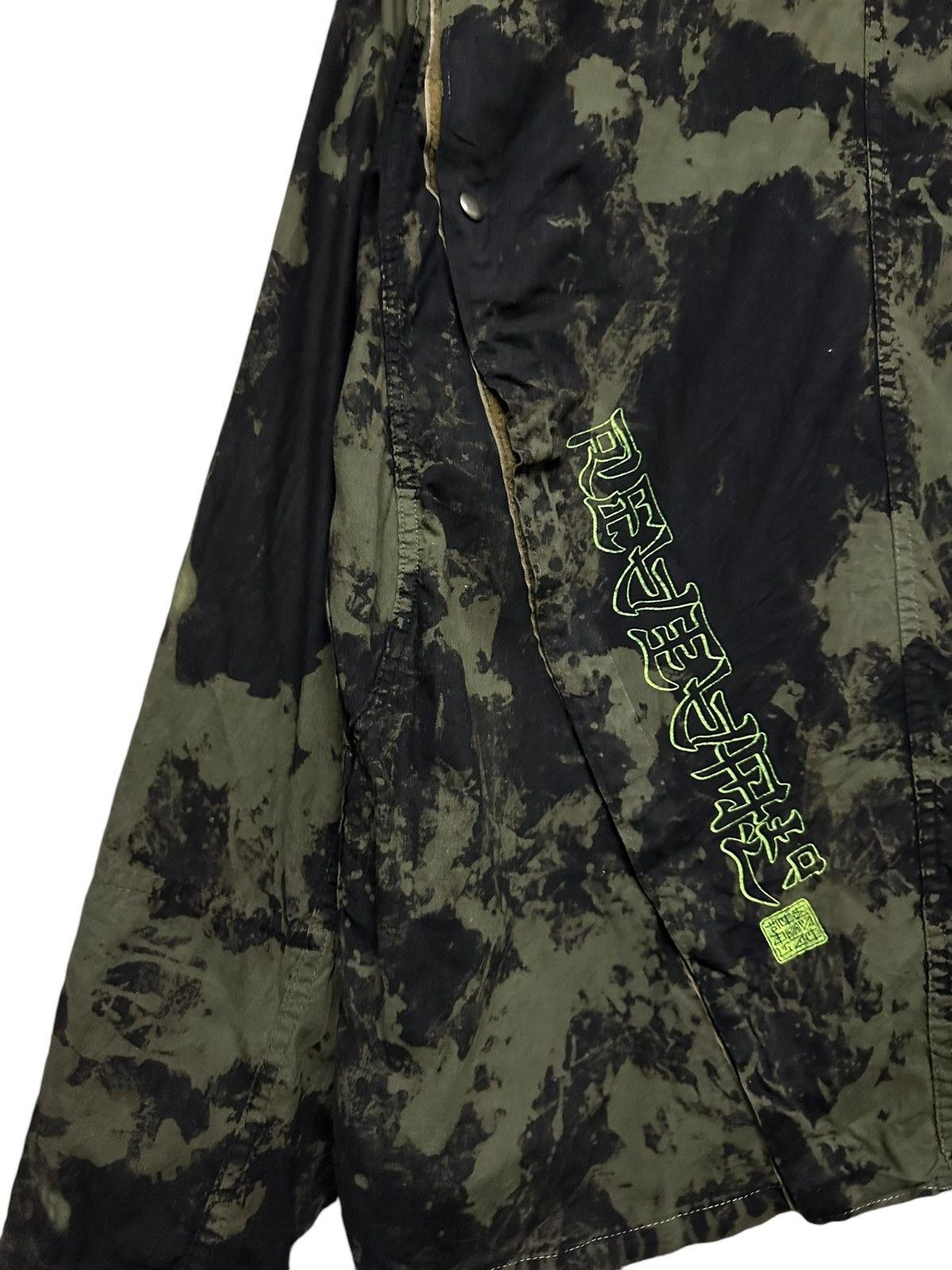 Japanese Brand × Vintage Japanese Brand Urban Camouflage Nerrow Snap Hoodie Jacket Size US L / EU 52-54 / 3 - 6 Thumbnail