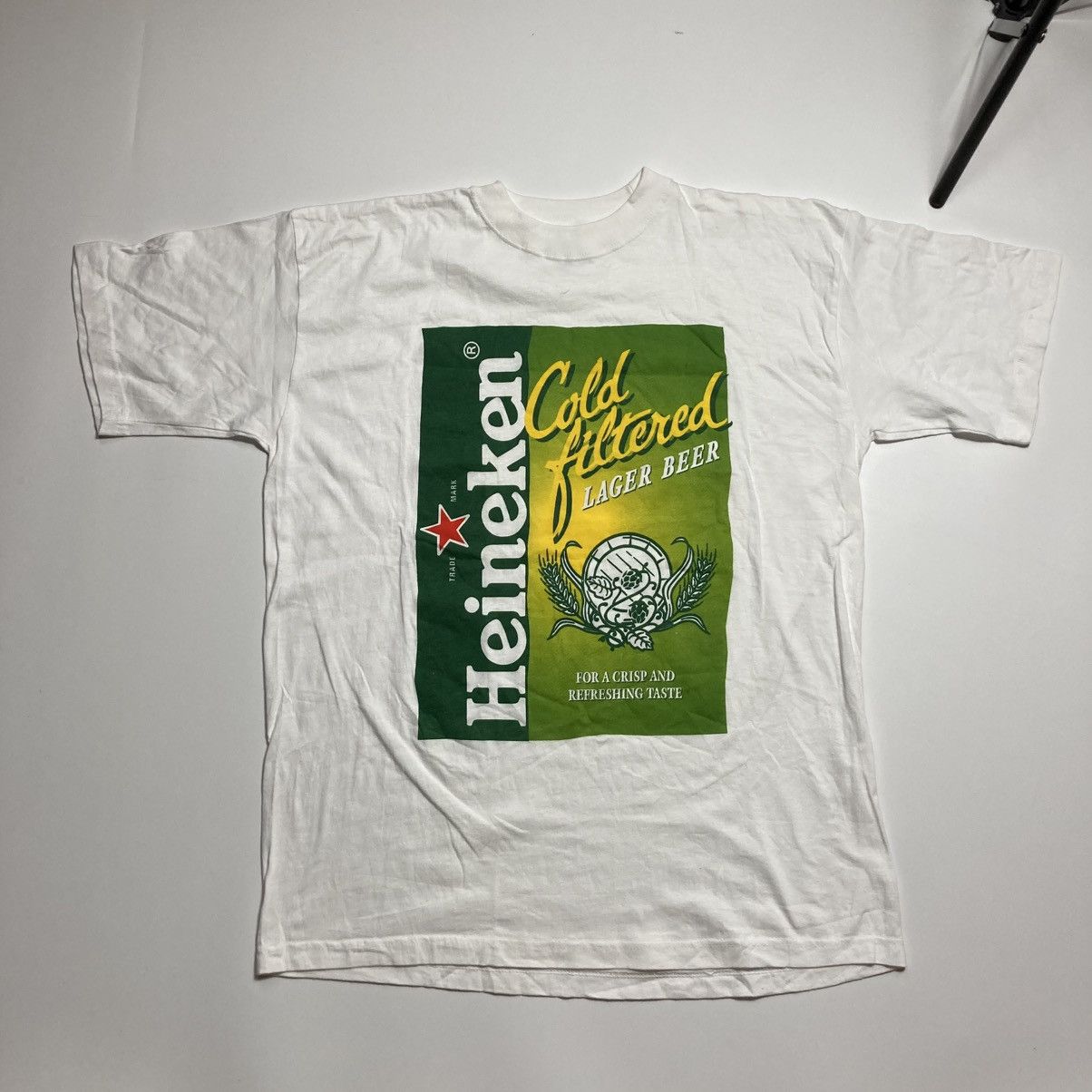 Heineken × Vintage vintage heineken lager beer tee Size US XL / EU 56 / 4 - 1 Thumbnail
