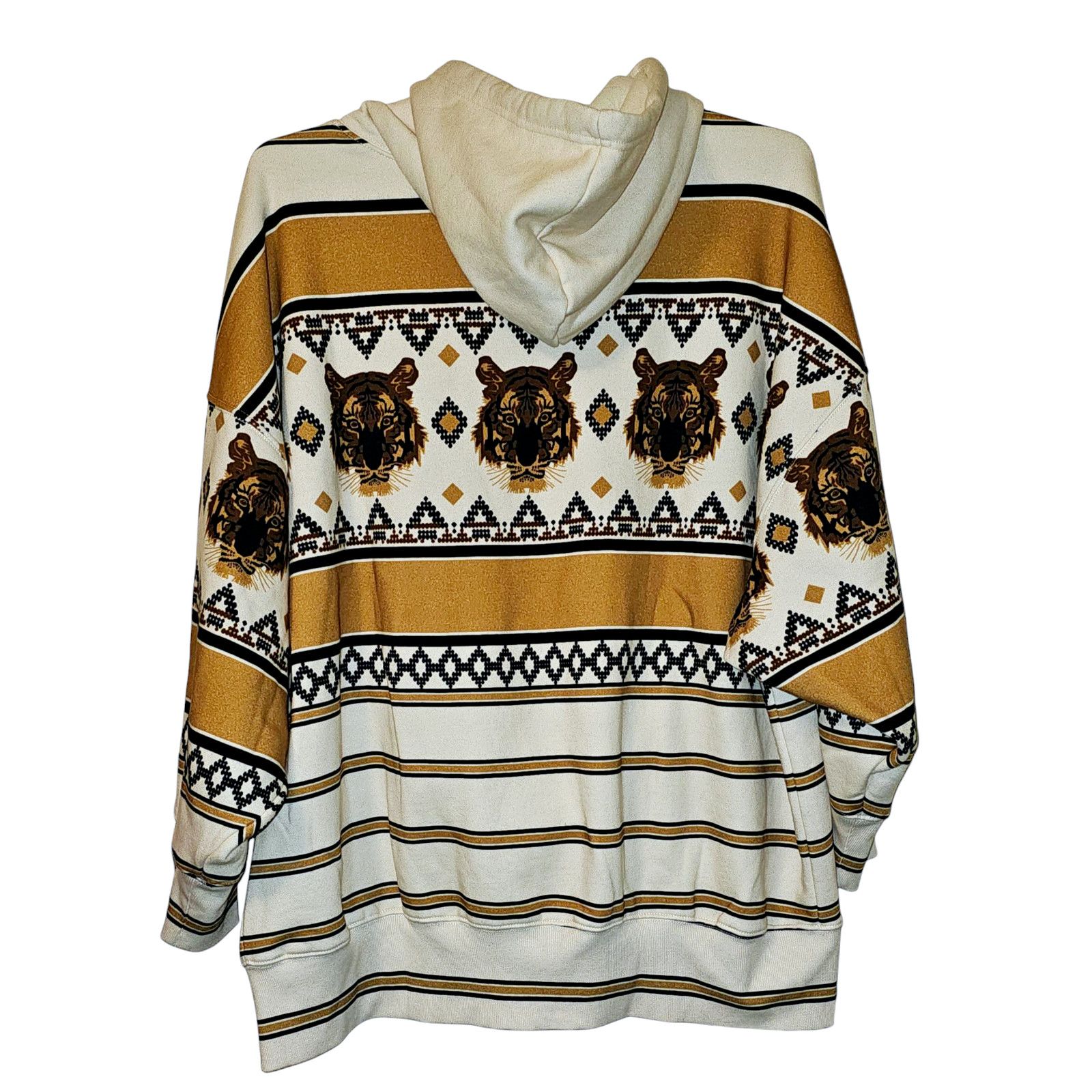 Free People NWT Sprint To The Finish Printed Hoodie Tiger Print $128 XL Size XL / US 12-14 / IT 48-50 - 5 Thumbnail