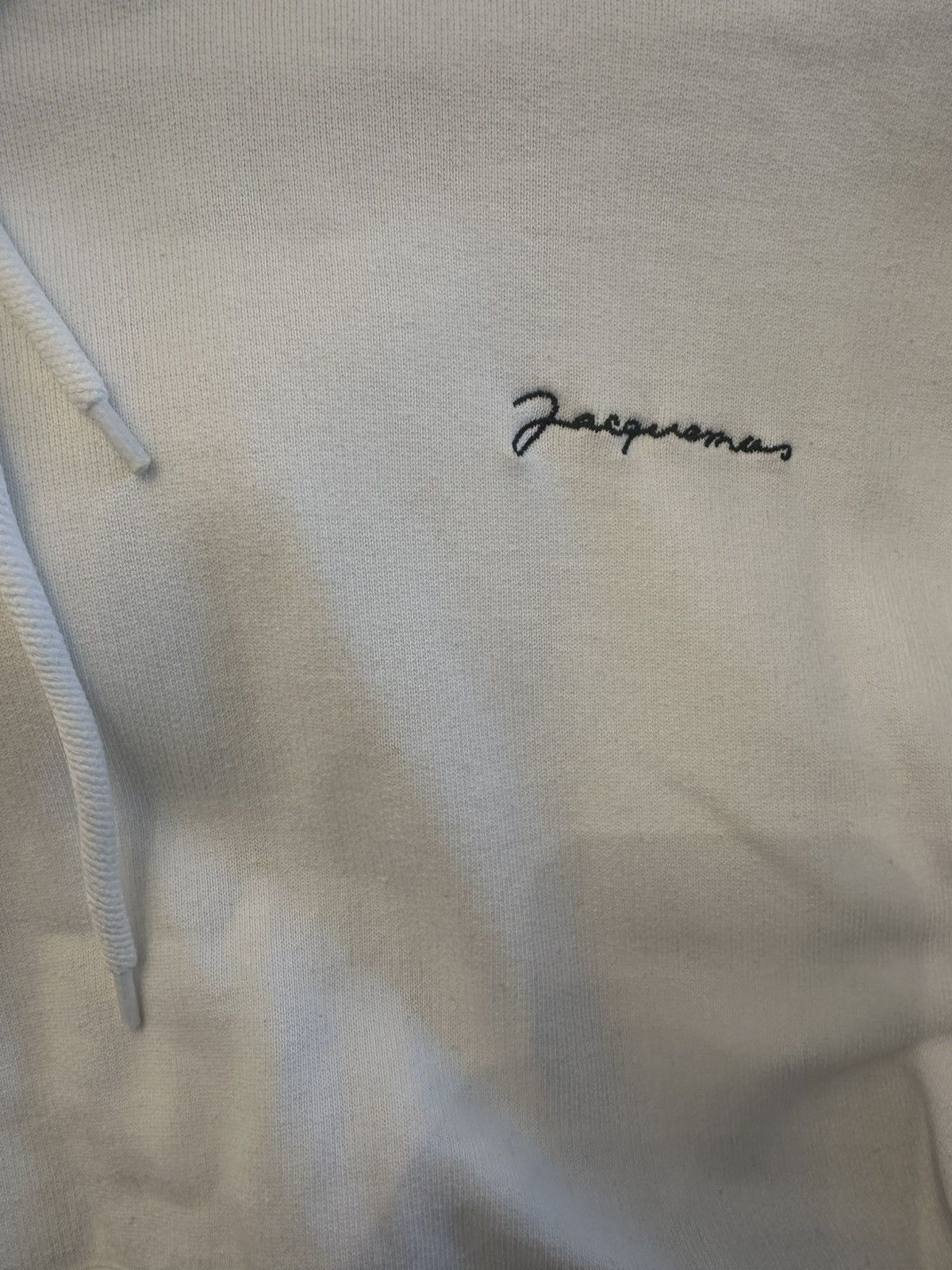 Jacquemus Jacquemus White Logo Hoodie Size US M / EU 48-50 / 2 - 3 Thumbnail