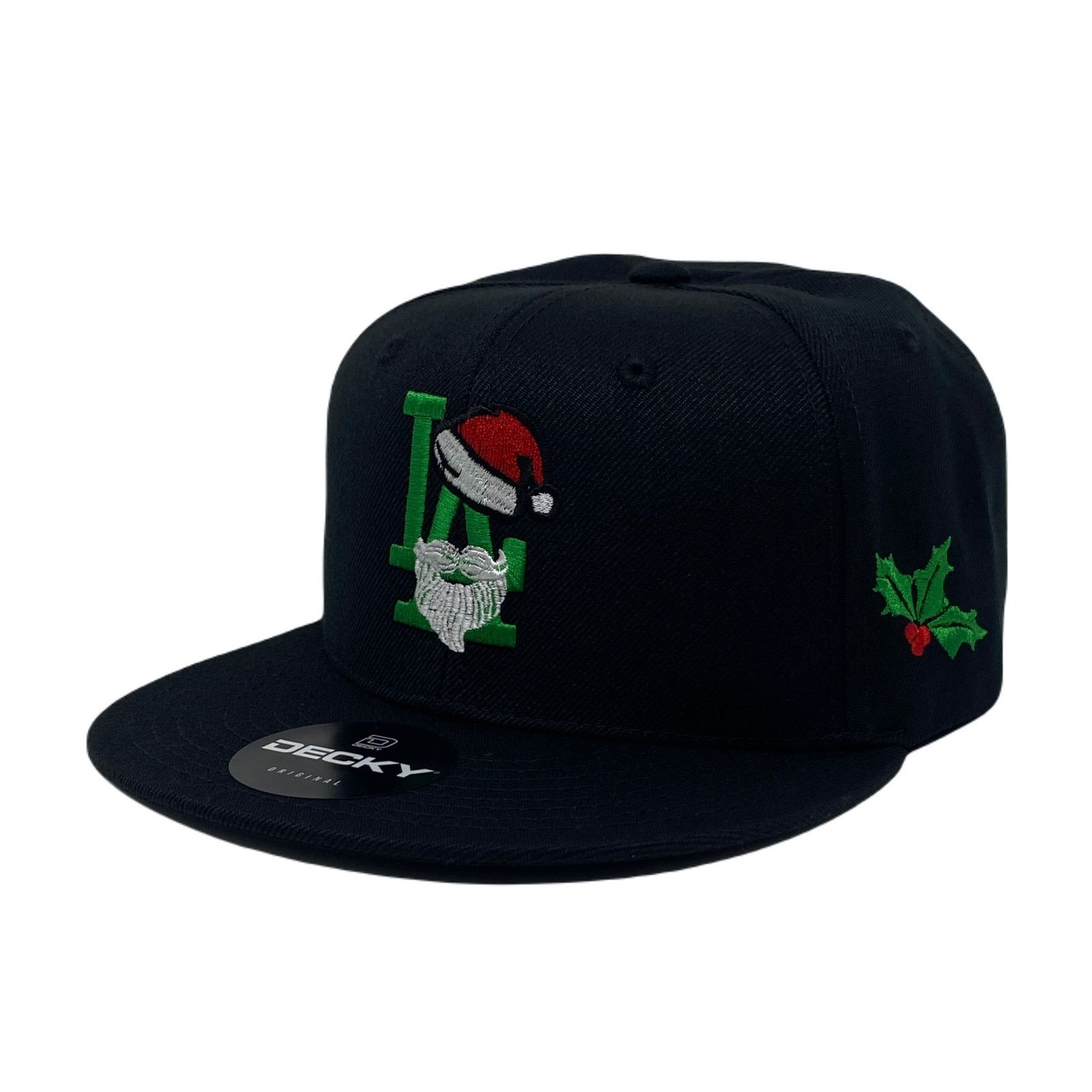 Other Los Angeles LA Santa Clause Christmas Beard Snapback Hat Size ONE SIZE - 3 Thumbnail
