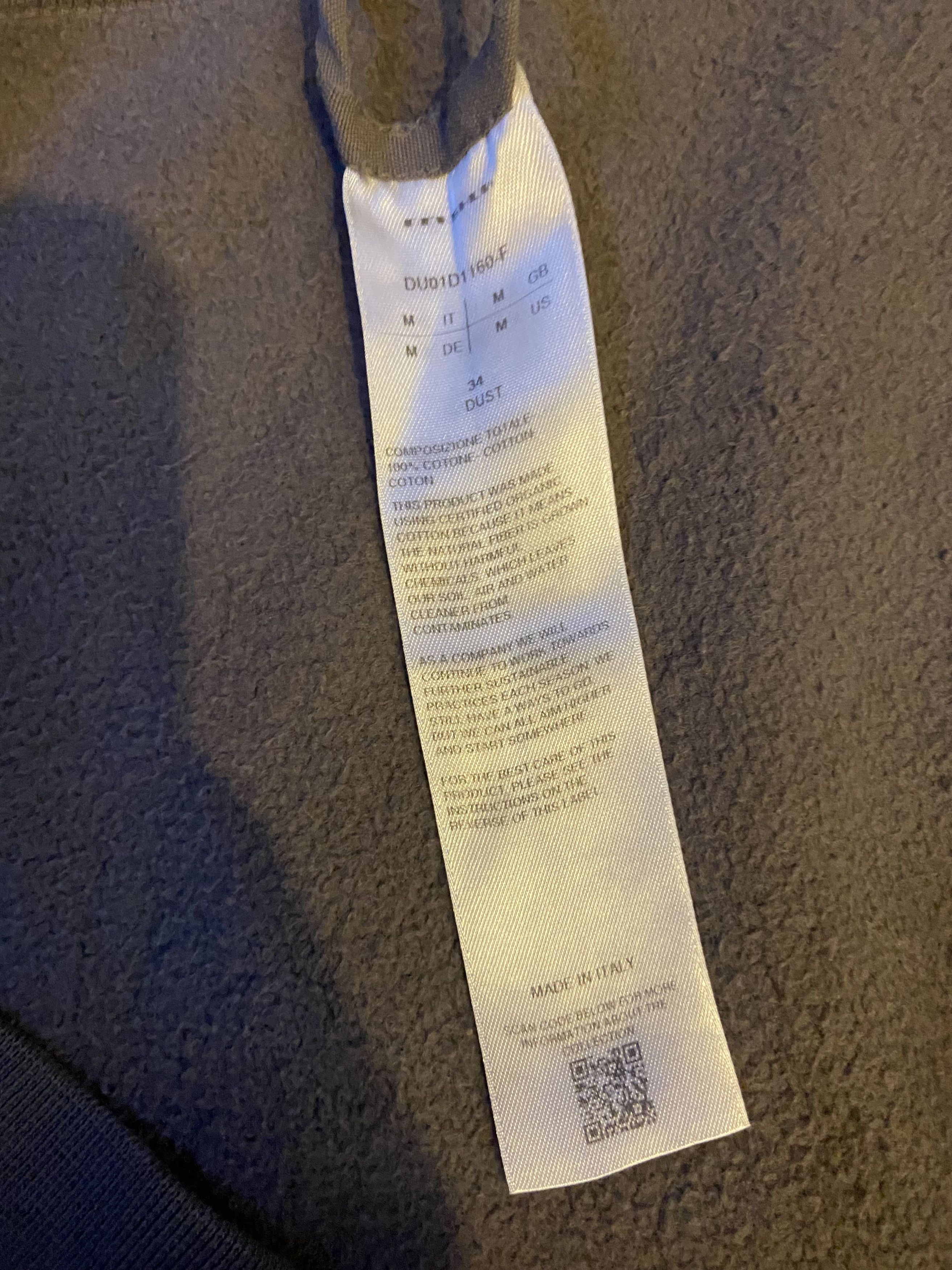 Rick Owens Drkshdw FW24 SL JUMBO TATLIN SWEAT IN DUST FURKA SWEATSHIRT Size US M / EU 48-50 / 2 - 6 Thumbnail