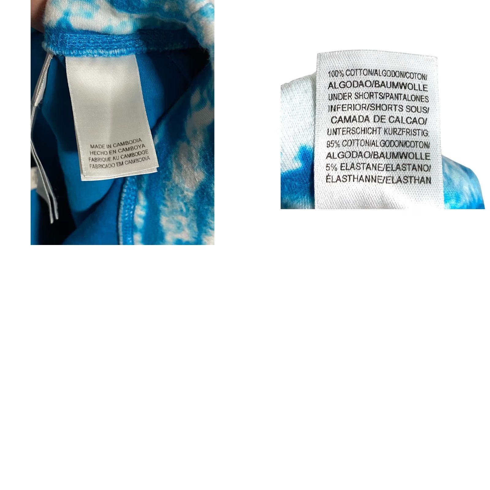 Jones New York Jones New York Sport Skort M Blue Tie Dye Athleisure Beachy Coastal Womens Size 32" / US 10 / IT 46 - 8 Thumbnail