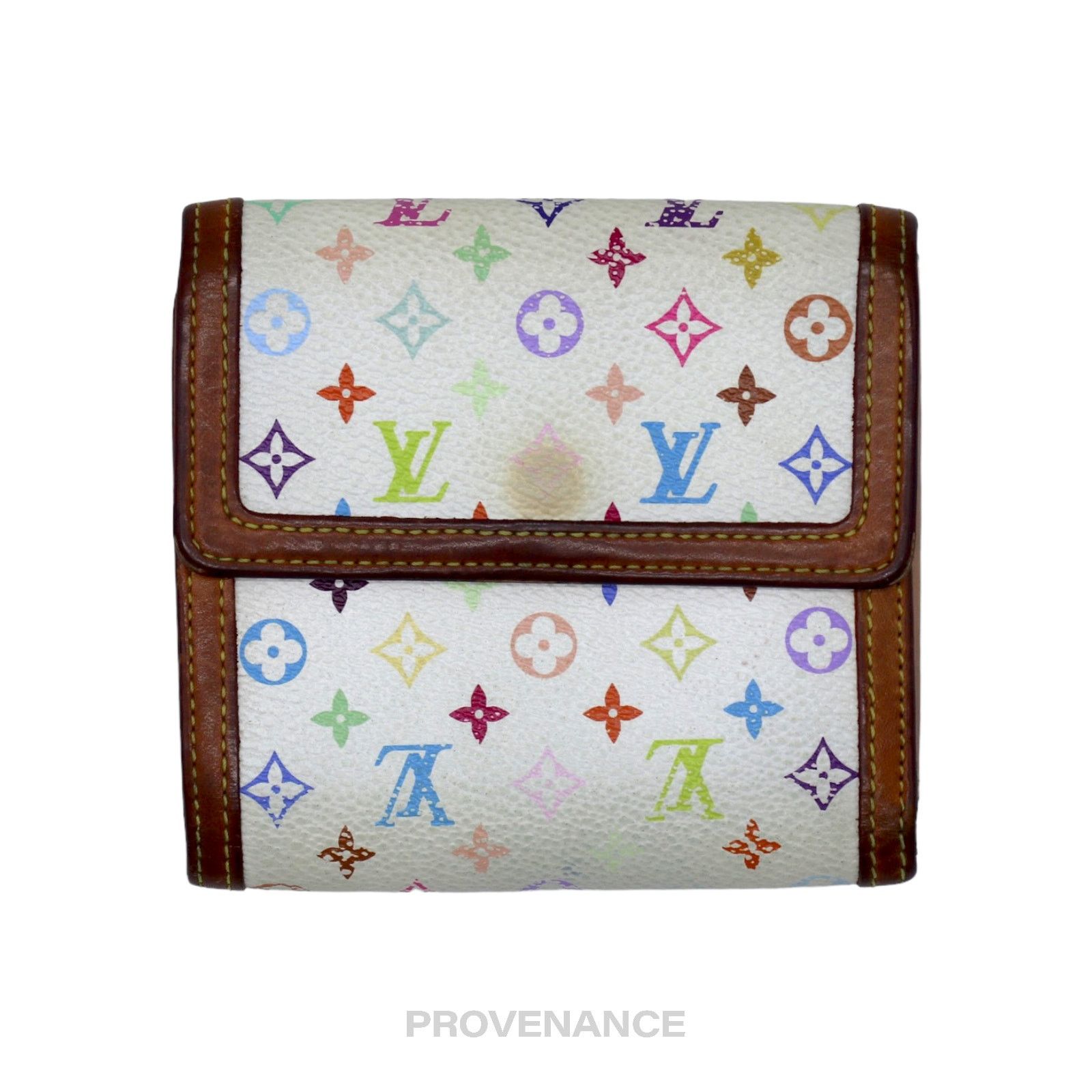 Louis Vuitton 🔴 Louis Vuitton Elise Trifold Wallet - Monogram Multicolore Size ONE SIZE - 2 Thumbnail