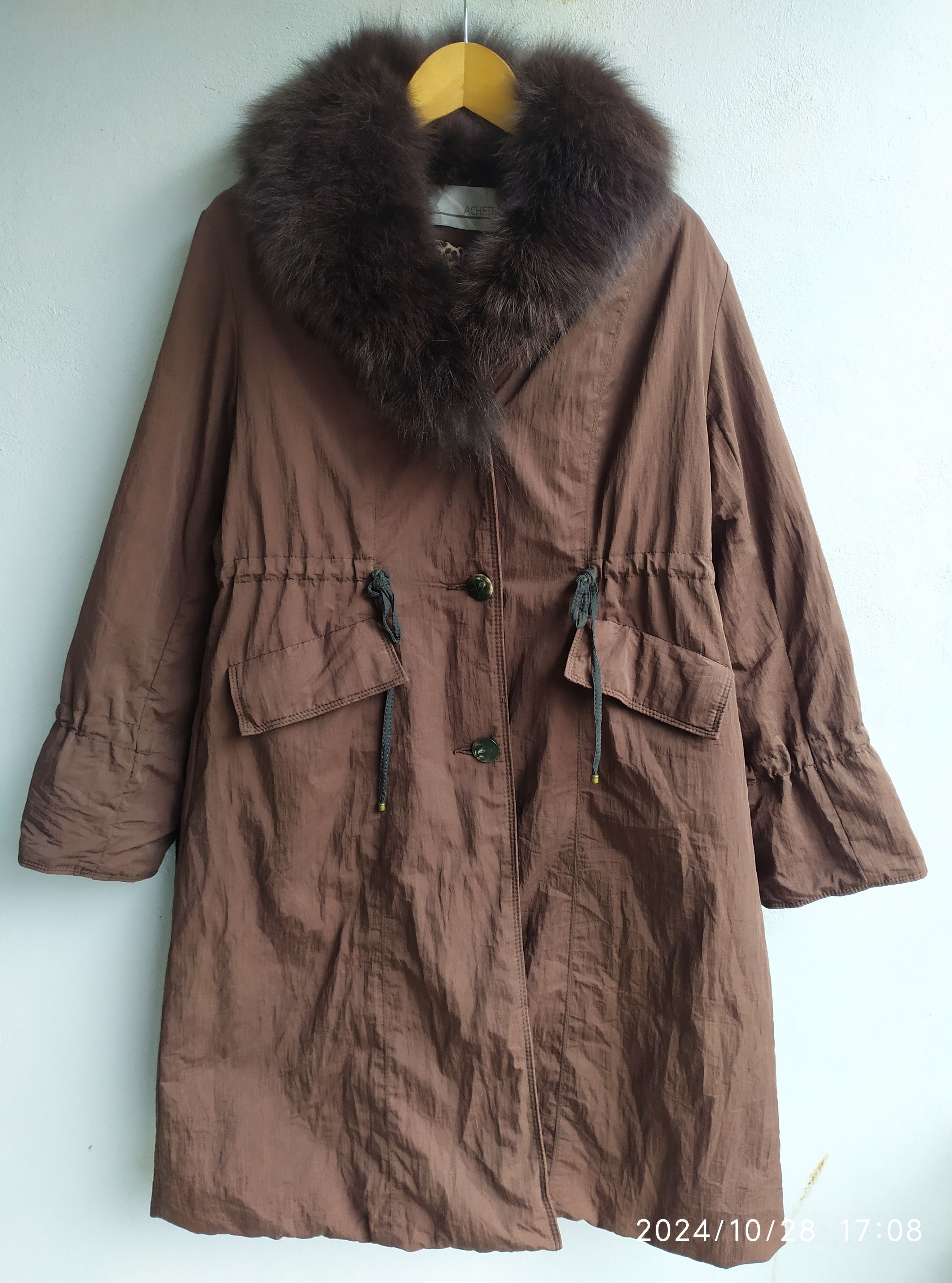 If Six Was Nine × Japanese Brand Vintage Acheter Fur brown Long jacket Size US L / EU 52-54 / 3 - 1 Thumbnail