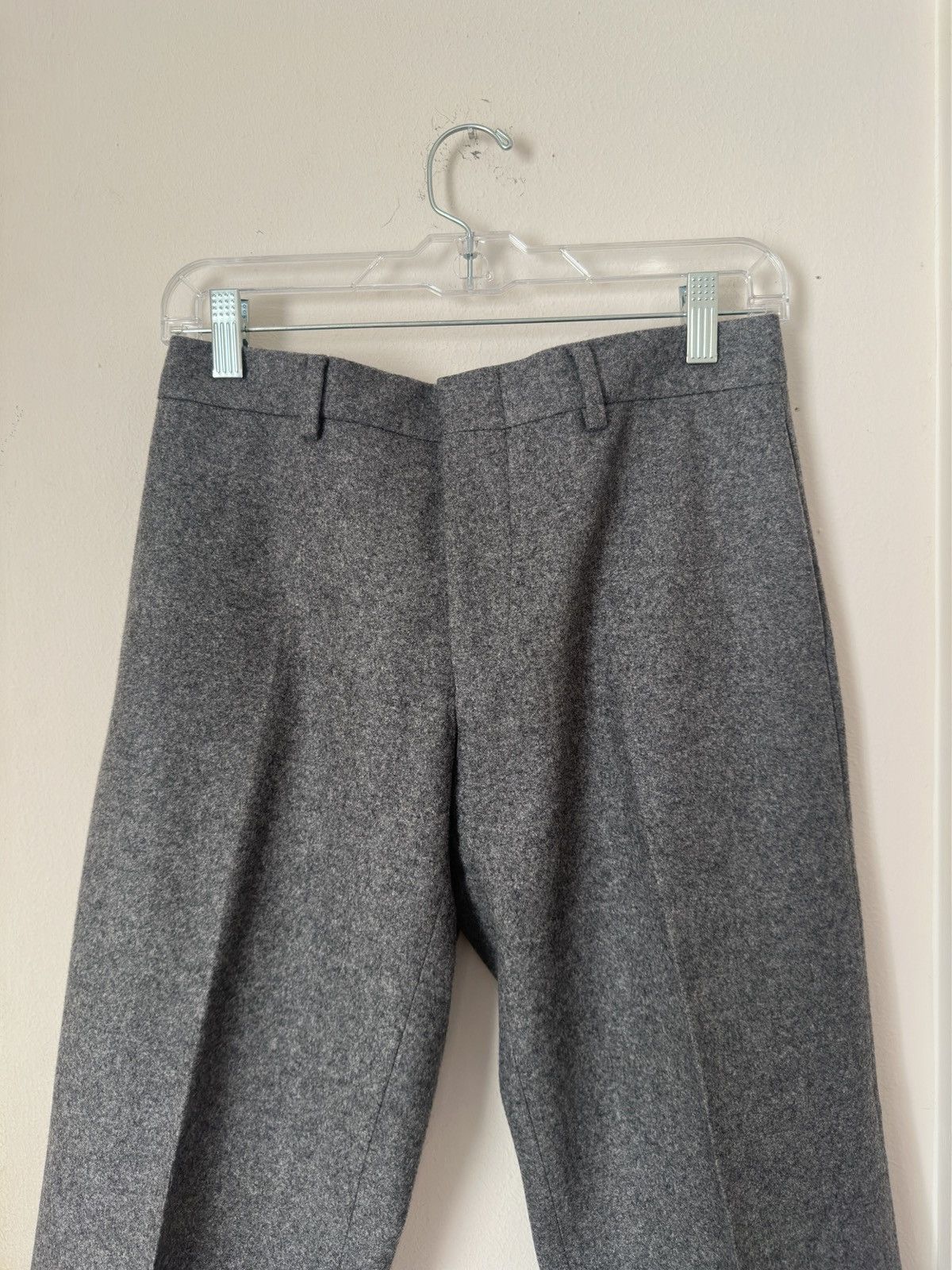 Dior × Hedi Slimane AW02 Dior Homme "Reflexion" Cashmere Wool Bootcut Trousers Size US 28 / EU 44 - 5 Thumbnail