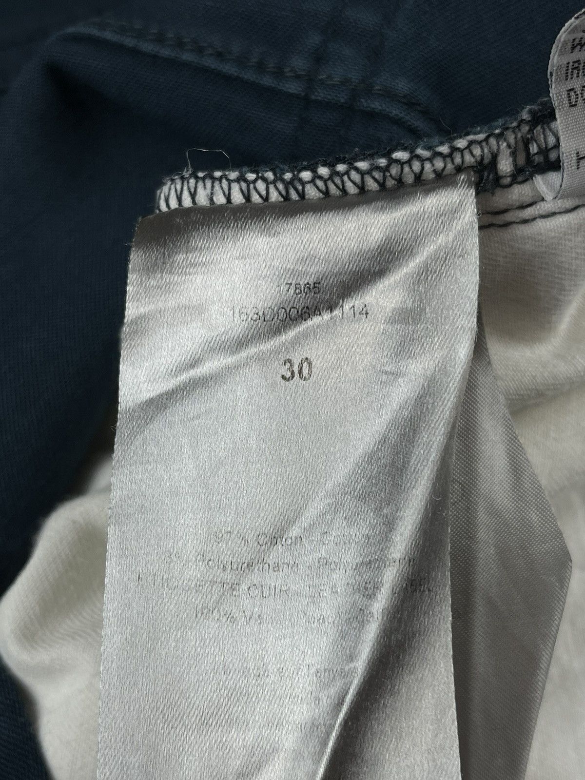 Dior Dior Homme Blue Cotton Stretch Jeans Size US 30 / EU 46 - 11 Thumbnail