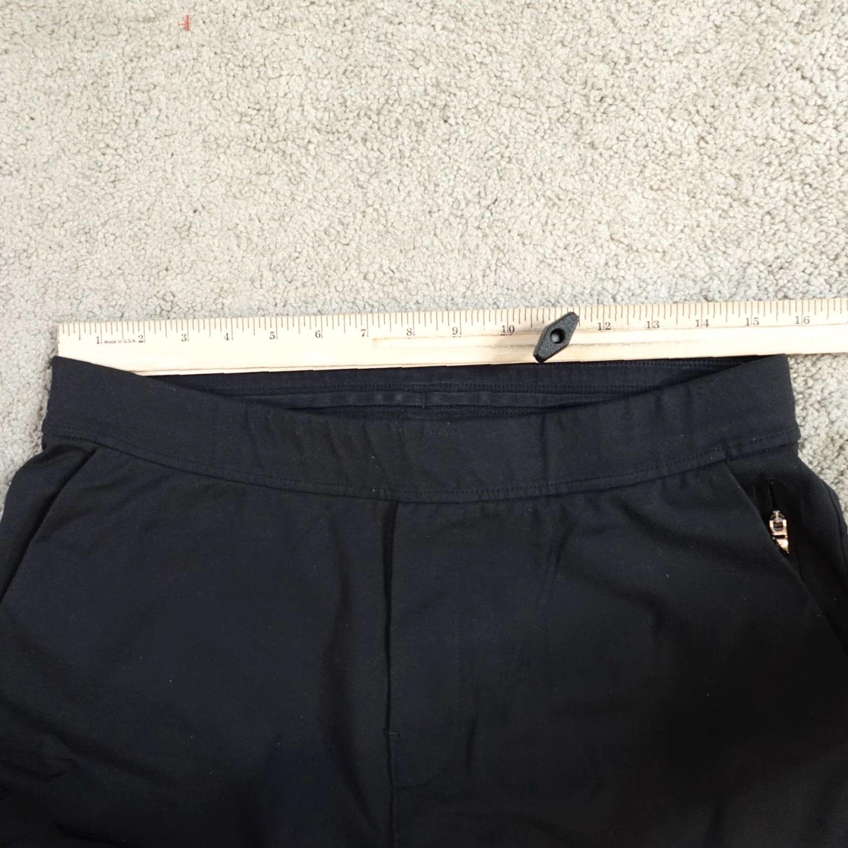Vintage Public Rec Pants 33 x 31 Black Joggers Performance Stretch Drawstring Mens Pants Chino Regular Fit Straight Inseam 31in Size US 33 - 4 Thumbnail