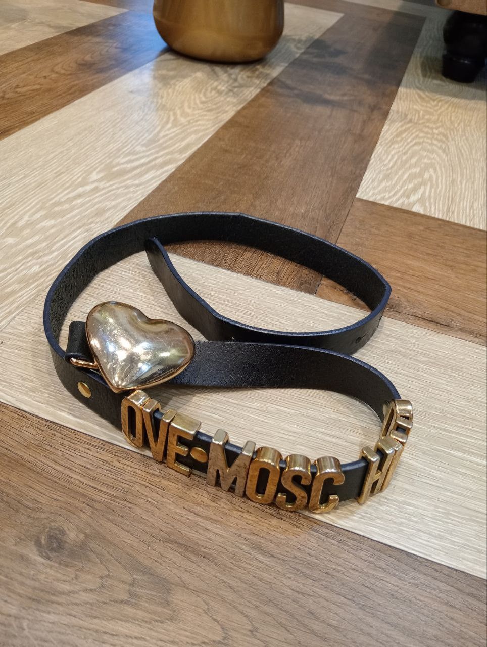Love Moschino LOVE MOSCHINO LEATHER BELT Size ONE SIZE - 10 Thumbnail