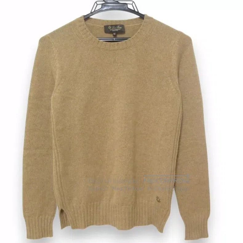 Loro Piana Loro Piana baby cashmere round neck knit sweater Size XS / US 0-2 / IT 36-38 - 1 Thumbnail