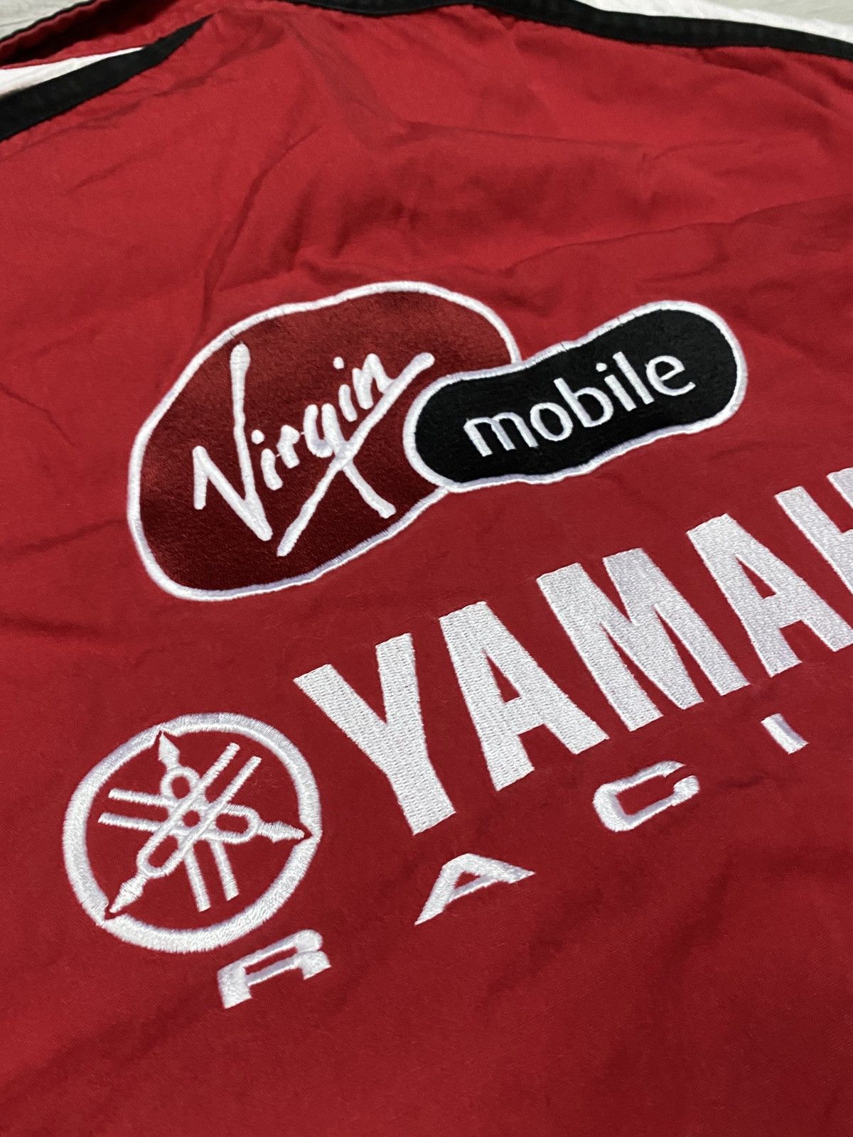 Yamaha Yamaha virgin Pirelli vintage thick shirt big logo buttons Size US XXL / EU 58 / 5 - 2 Thumbnail