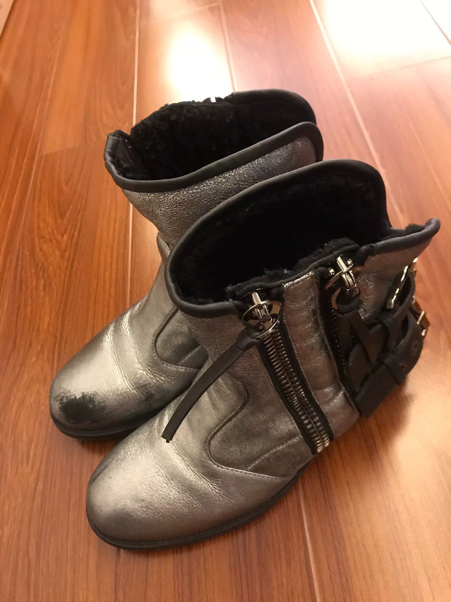 Other GZ Women's Leather Fur-Lined Boots Size US 6 / IT 36 - 1 Thumbnail