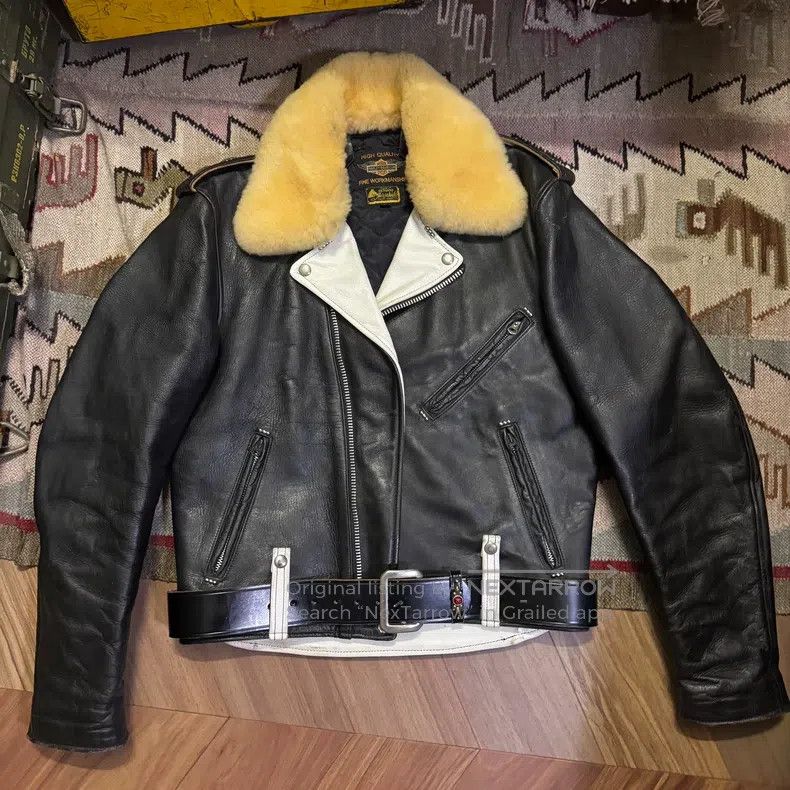 The Real McCoy's The Real McCoys Co-branded knight jacket leather jacket Size US L / EU 52-54 / 3 - 1 Thumbnail