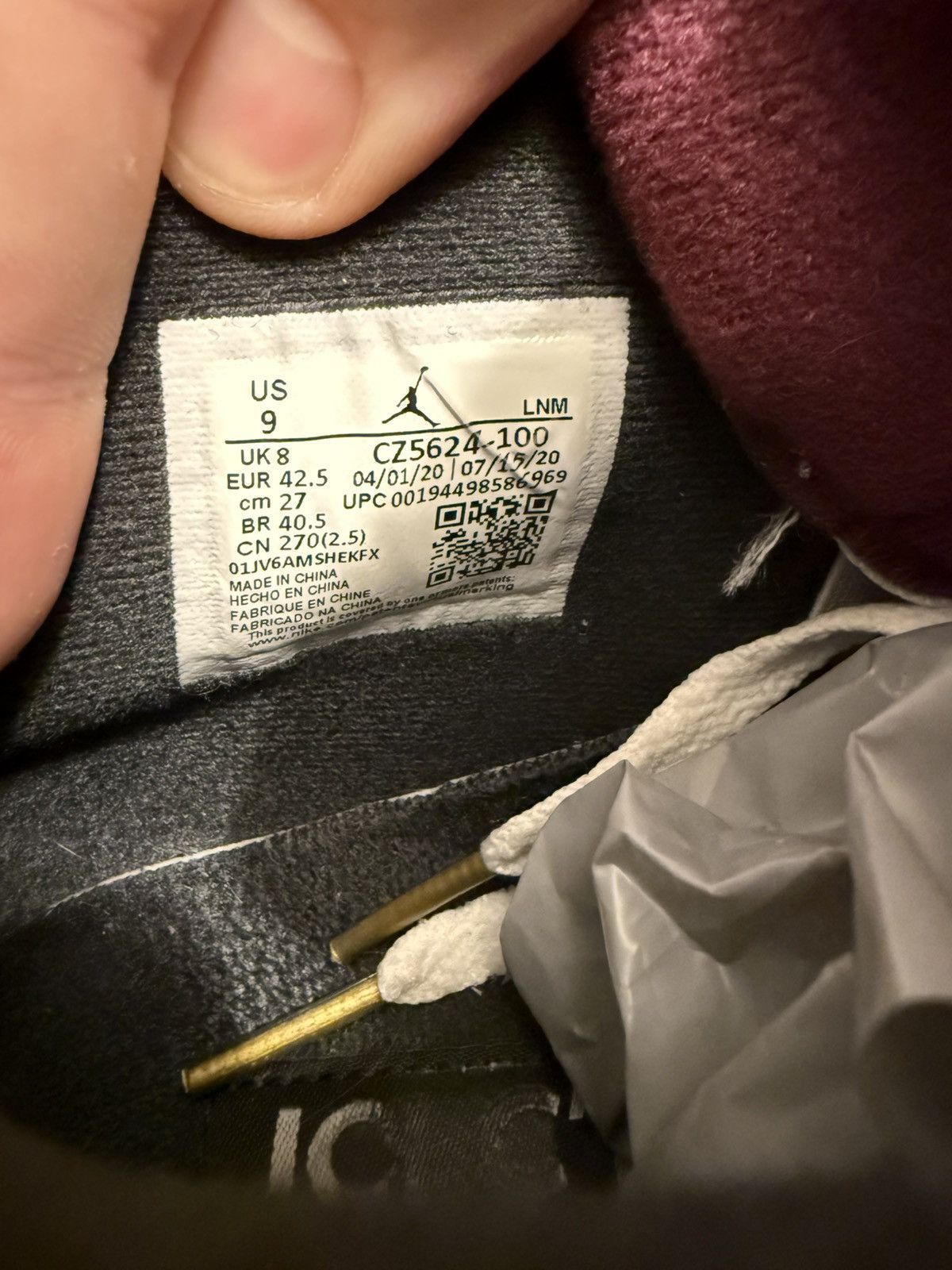 Jordan Brand Jordan retro 4 PSG sz 9 Size US 9 / EU 42 - 7 Thumbnail