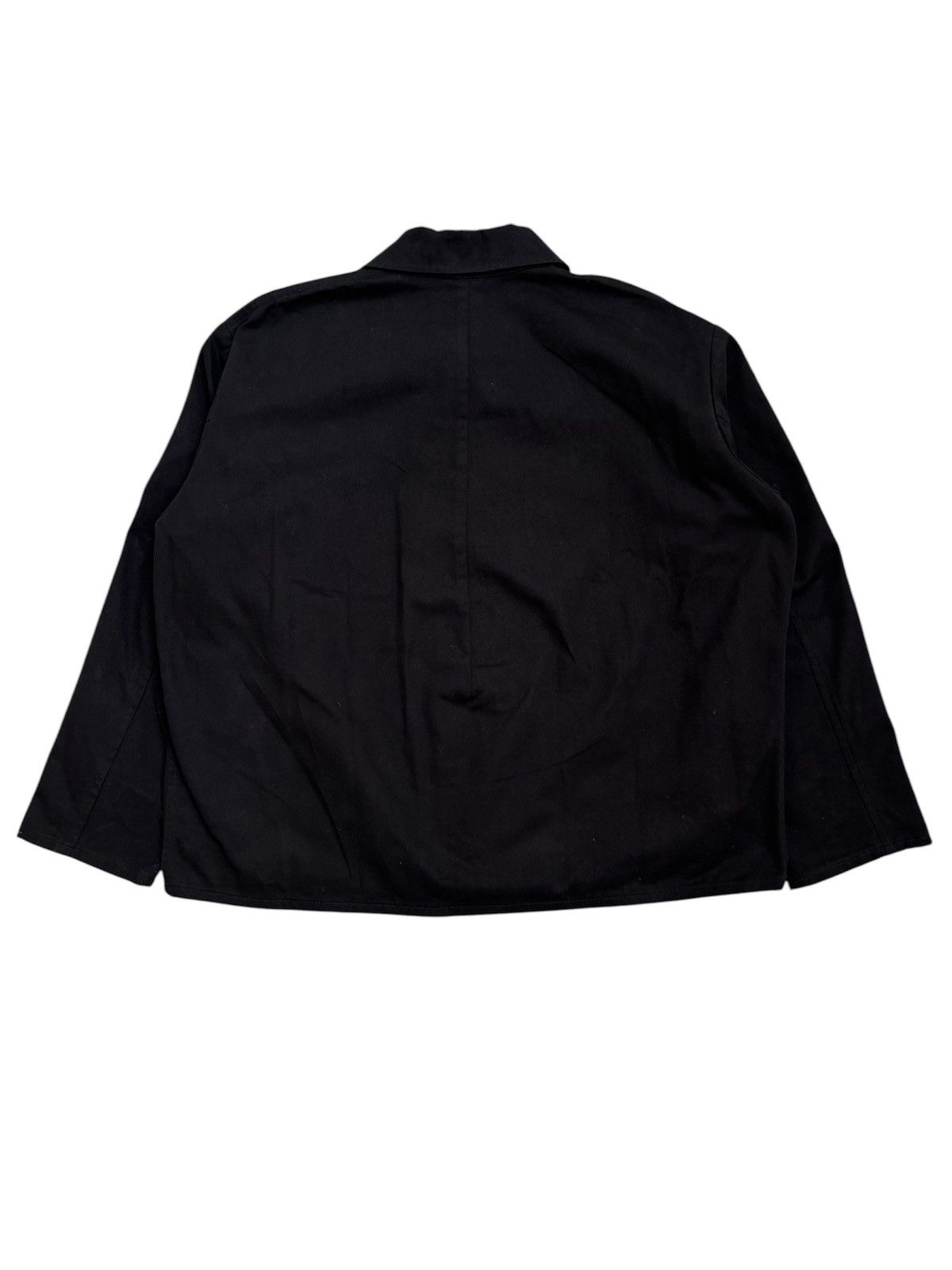 Yohji Yamamoto Wide Cropped Button Up Jacket Size US L / EU 52-54 / 3 - 8 Thumbnail