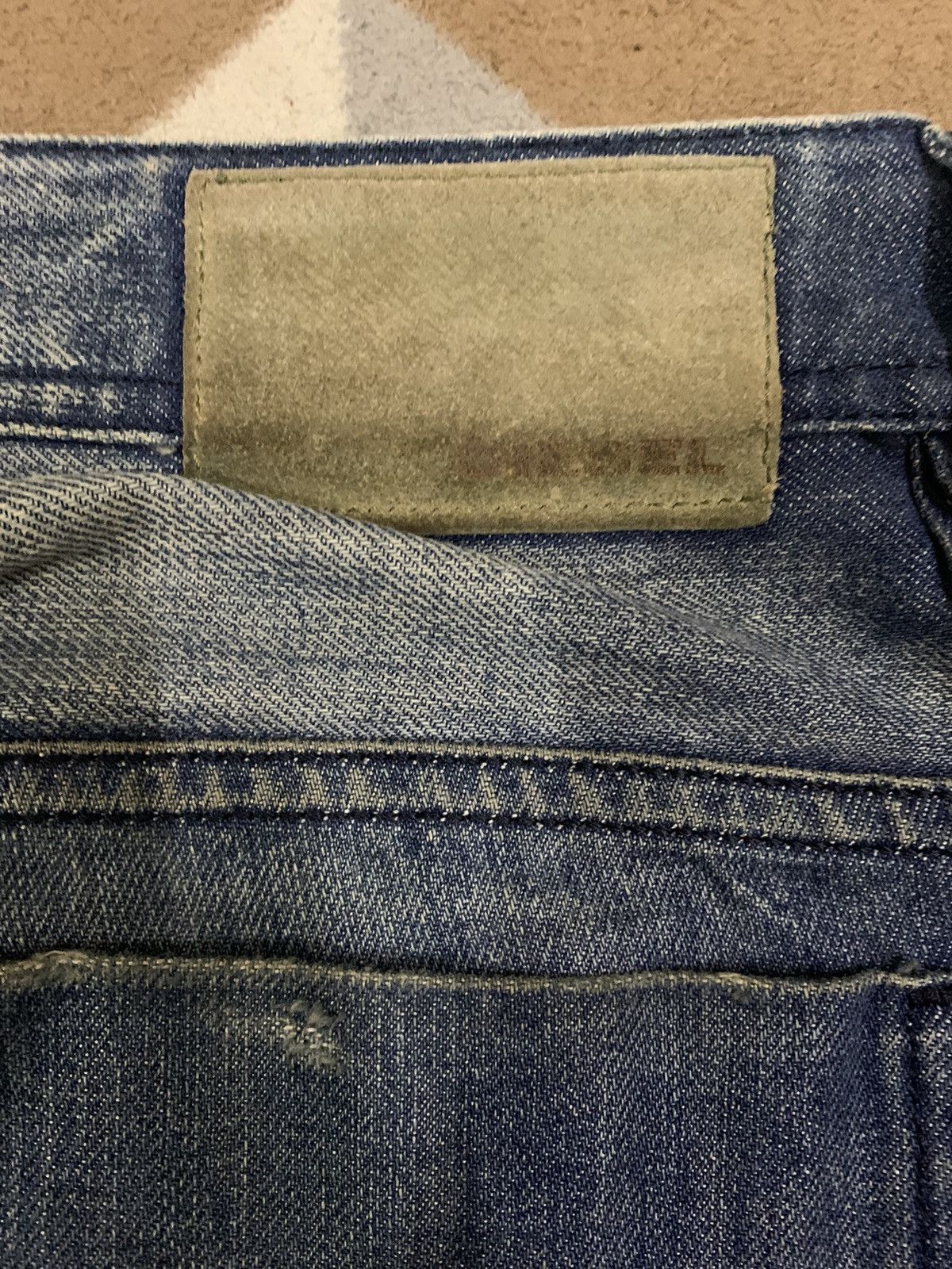 Diesel Vintage Diesel Industry Safado Mud Wash Button Fly Jeans Size US 31 - 15 Thumbnail