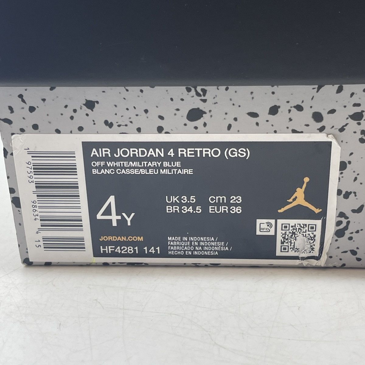 Jordan Brand Air Jordan 4 military blue Size US 4 / IT 34 - 9 Thumbnail