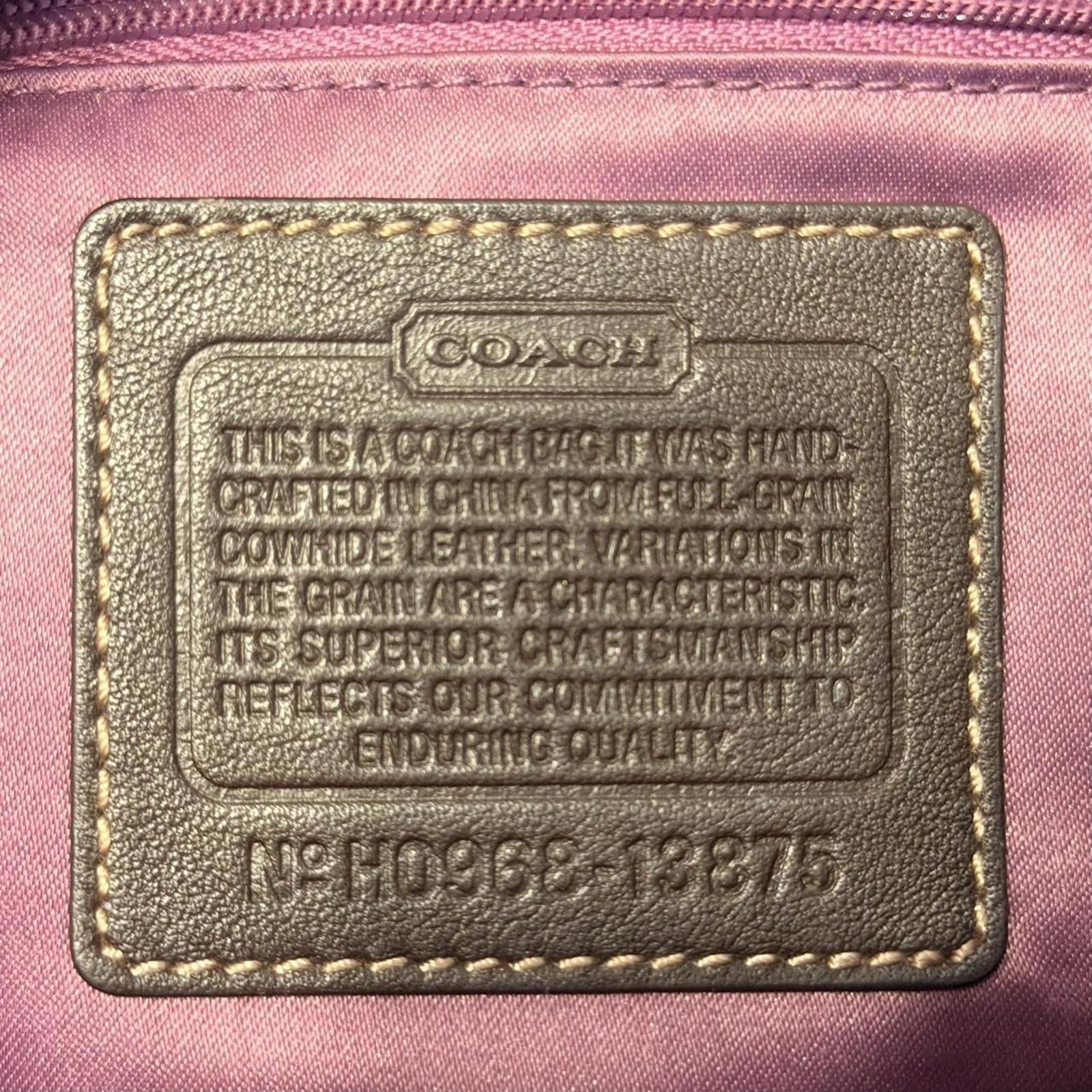 Coach Coach brown classic real leather authentic Y2K bag Size ONE SIZE - 5 Thumbnail