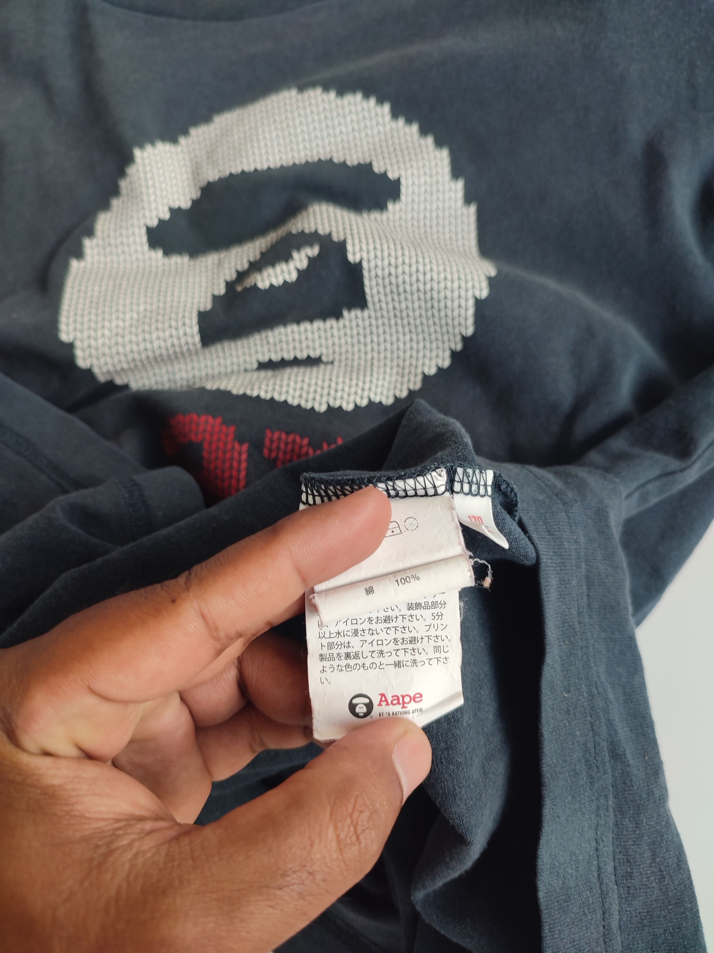 Aape Authentic Aape by A Bathing Ape T-shirt Size US S / EU 44-46 / 1 - 9 Thumbnail