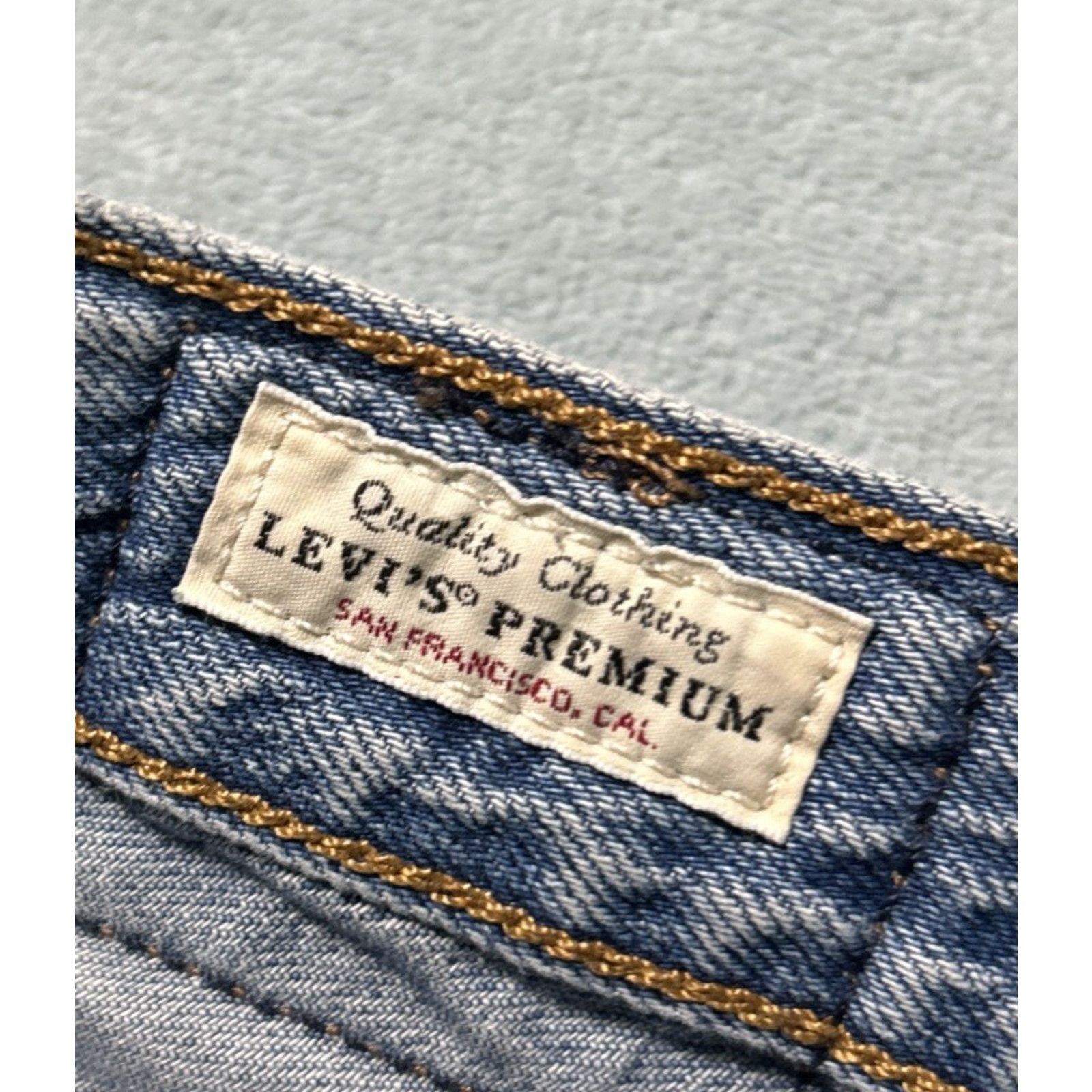 Levi's Levis Premium Loose Straight Jeans Women 27x29 Baggy Relaxed Size 27" / US 4 / IT 40 - 5 Thumbnail