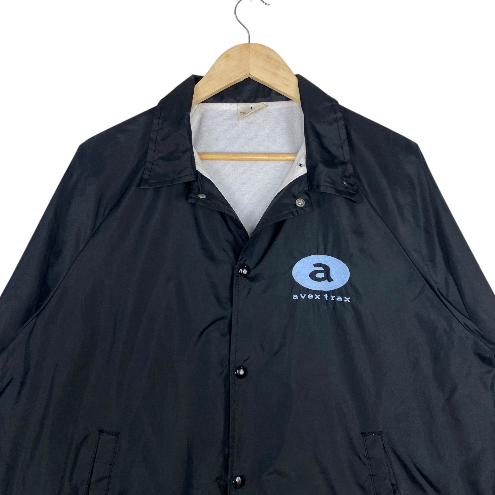 Japanese Brand 💥90s AVEX TRAX JAPAN RECORD LABEL COACH JACKET Size US L / EU 52-54 / 3 - 4 Thumbnail