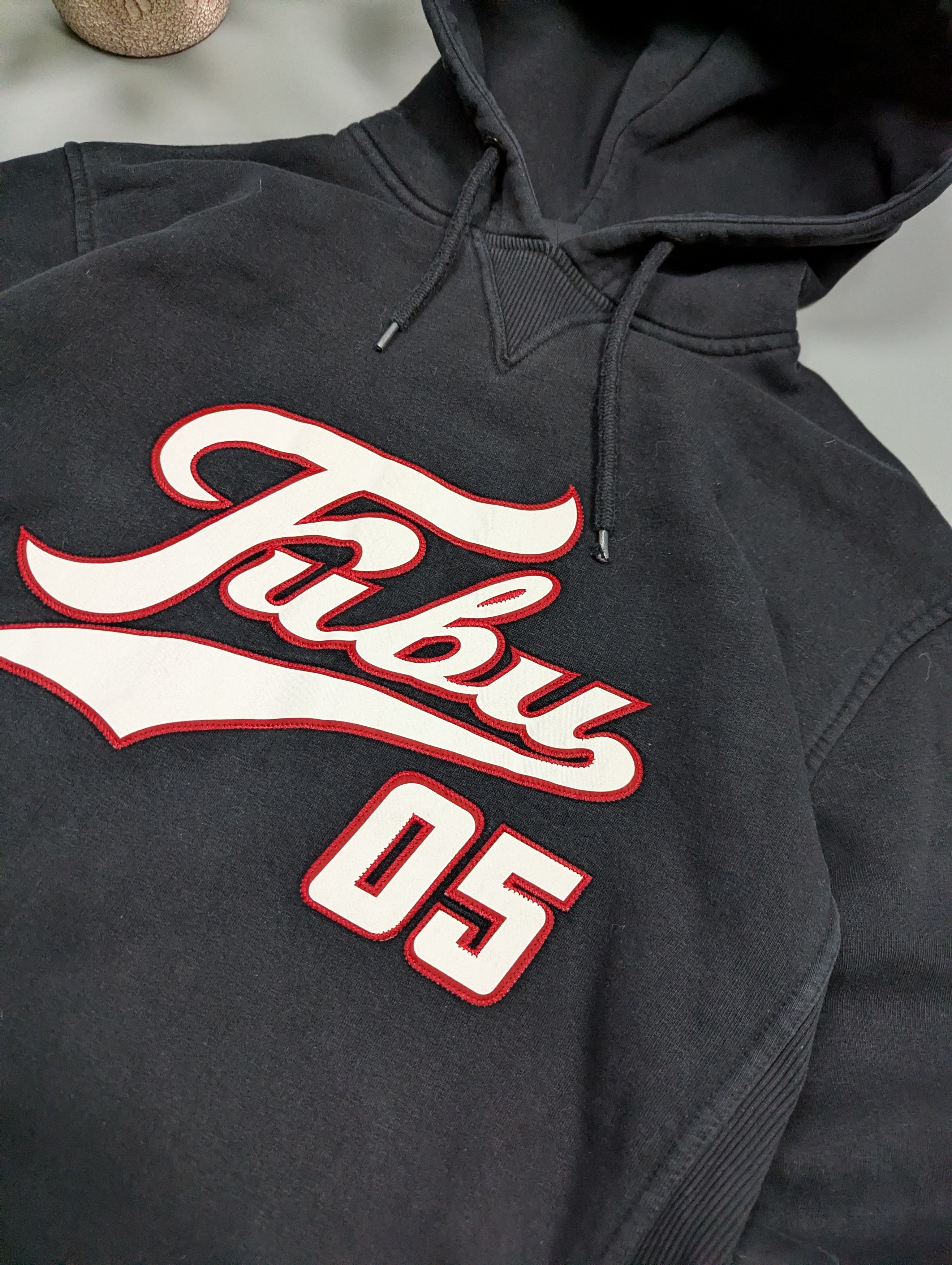 Fubu Vintage FUBU "05" Y2K Era Hoodie – Black & Red Big Logo Size US M / EU 48-50 / 2 - 9 Thumbnail