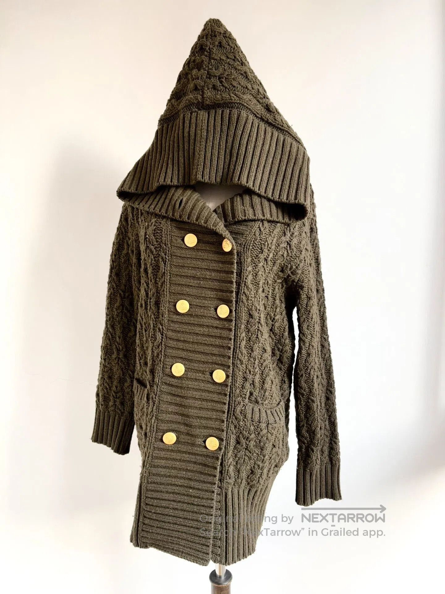 Vivienne Westwood Vivienne Westwood Brown Knit Witch Hat Sweater. Size M / US 6-8 / IT 42-44 - 1 Thumbnail