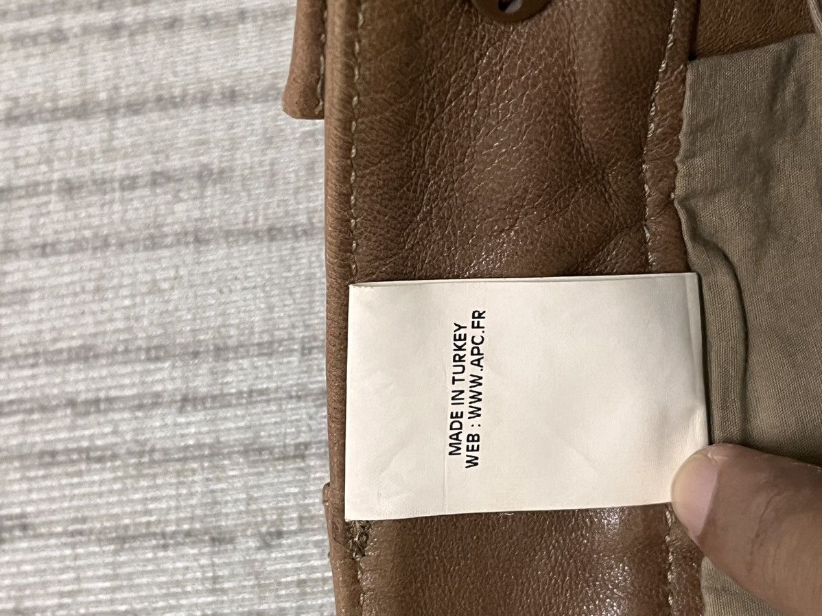 A.P.C. A.P.C leather pant Size 30" / US 8 / IT 44 - 7 Thumbnail