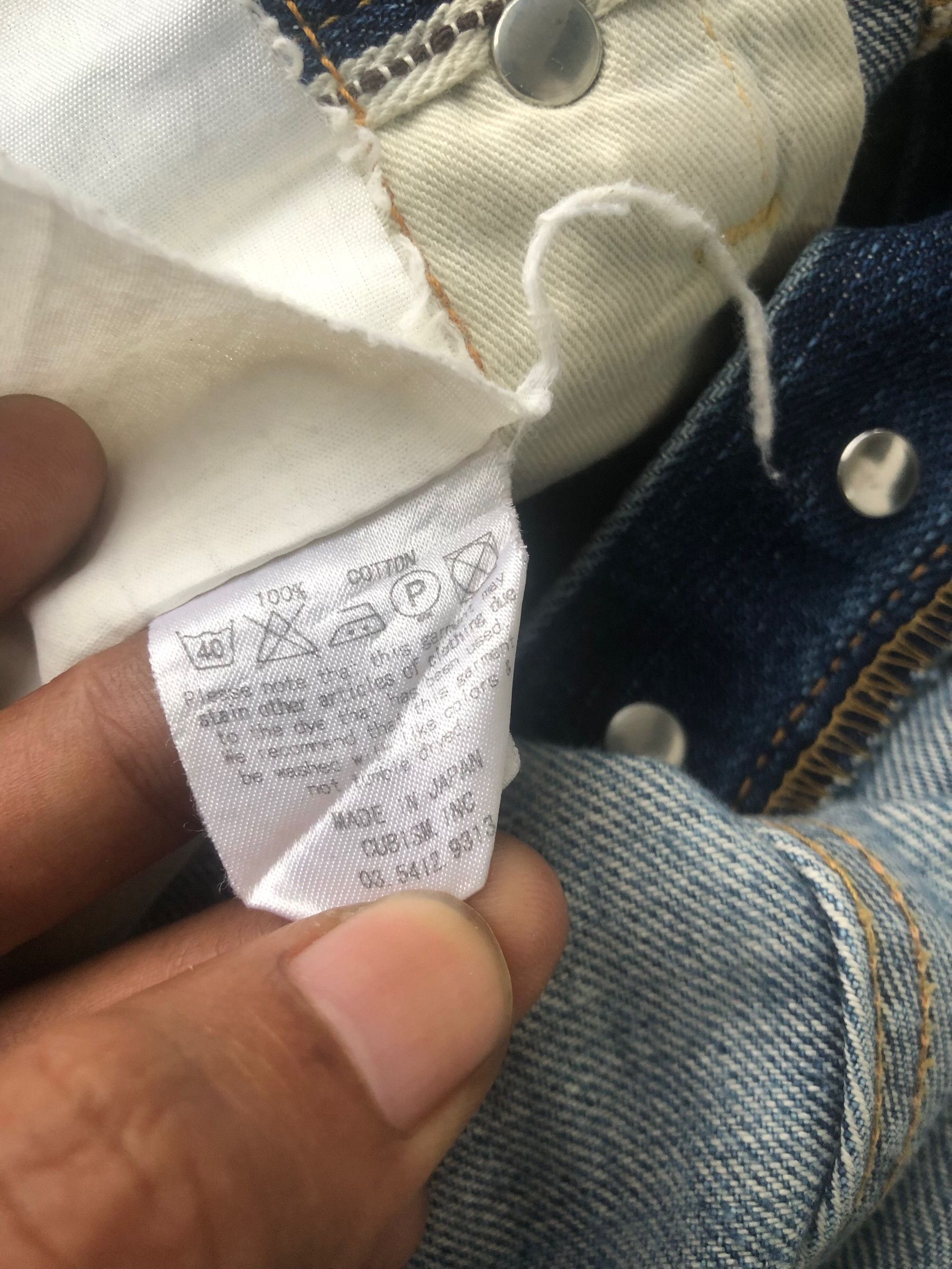Visvim 💯Rare VISVIM Fluxus 00 damaged-1 d1 denim Selvedge Jeans Size US 34 / EU 50 - 14 Thumbnail