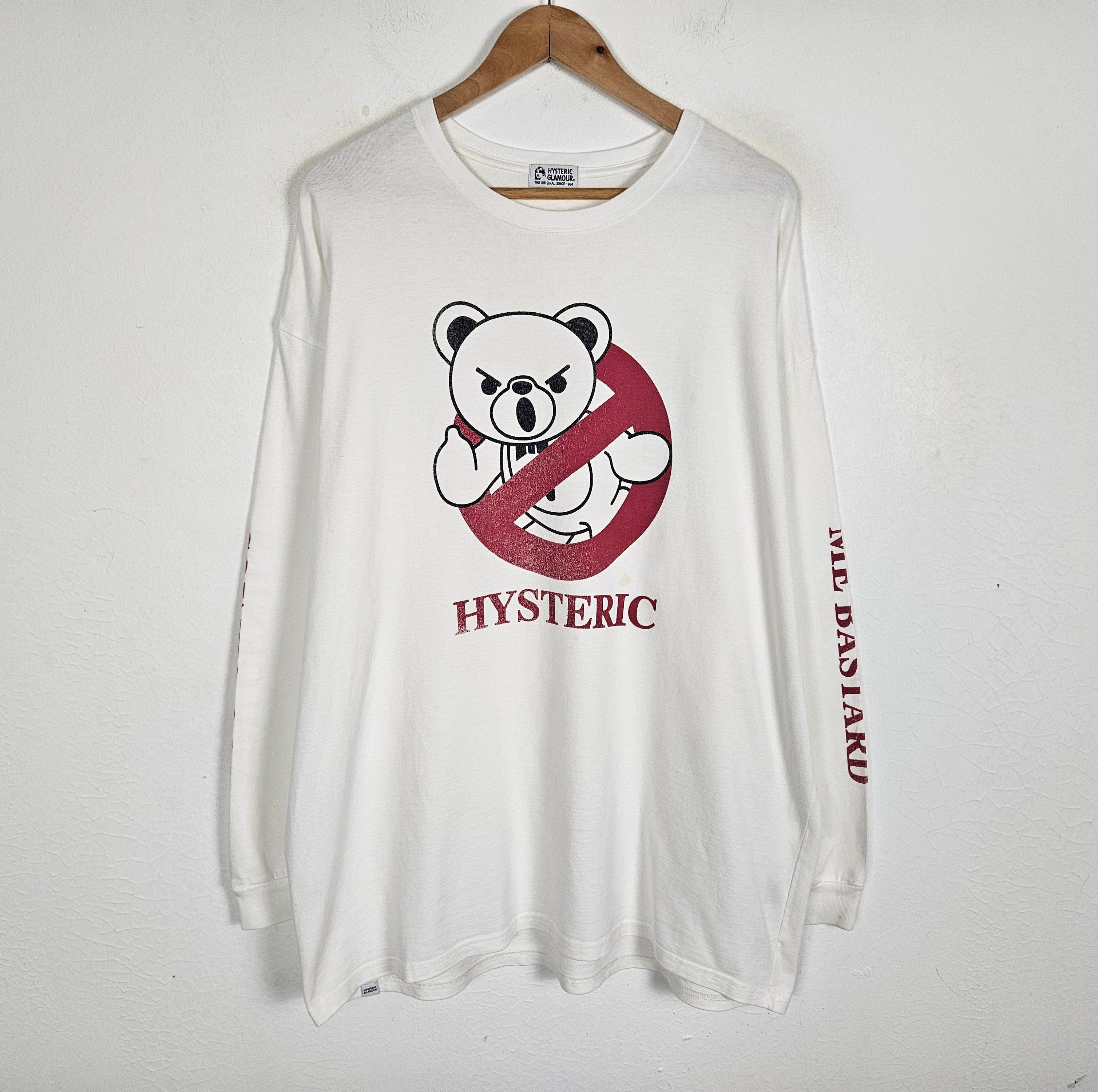 Hysteric Glamour Hysteric Glamour You Genius, Me Bastard Bear